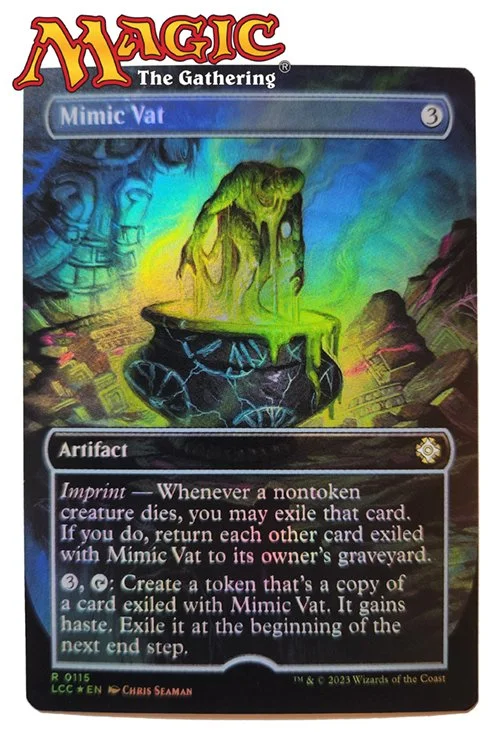 Mimic Vat- FOIL  Chris Seaman Illustration Studio