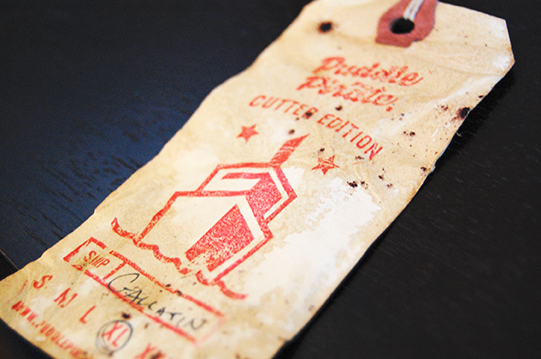 Vintage tags to go with every shirt. 