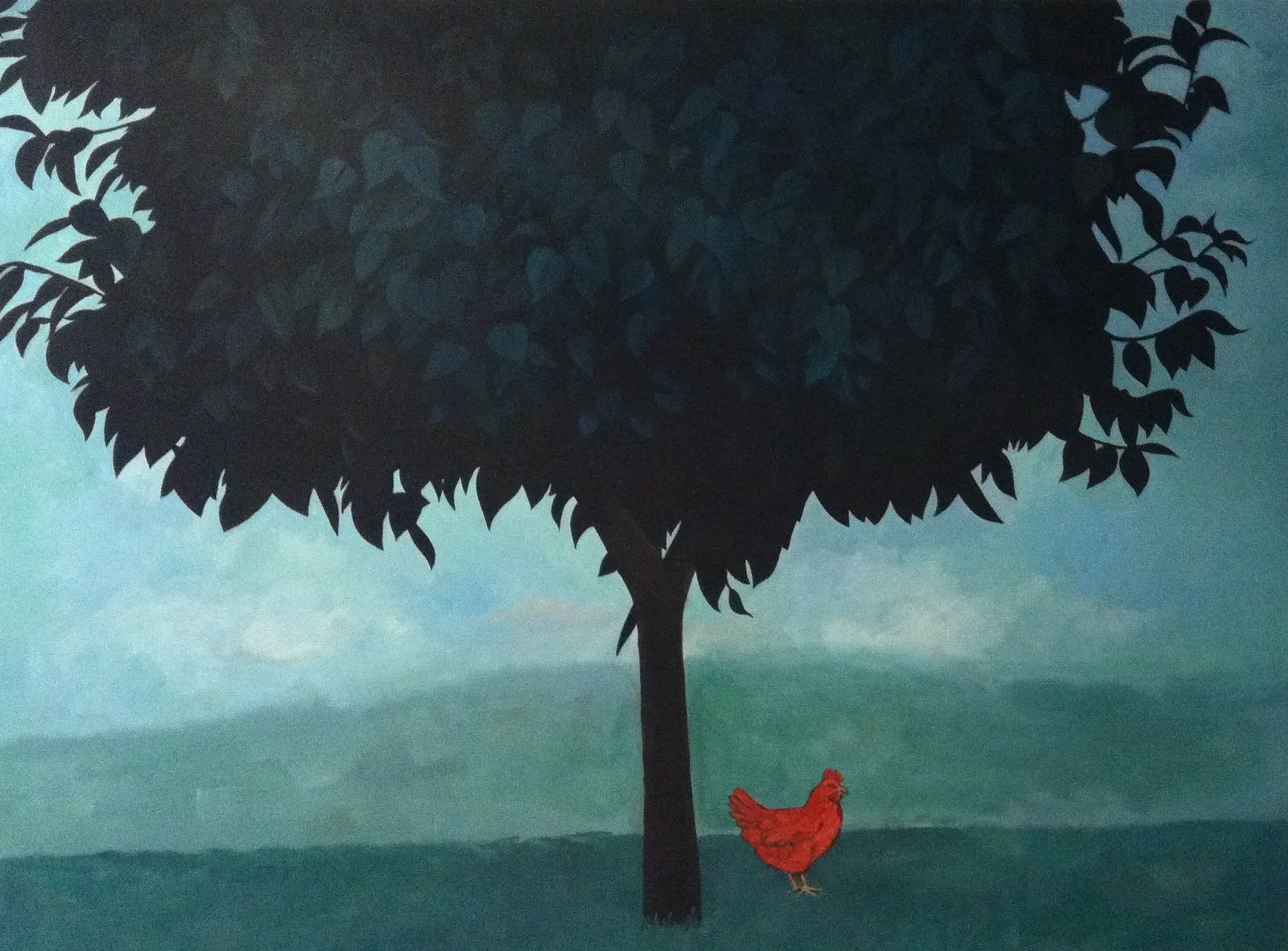 Tree with Chicken