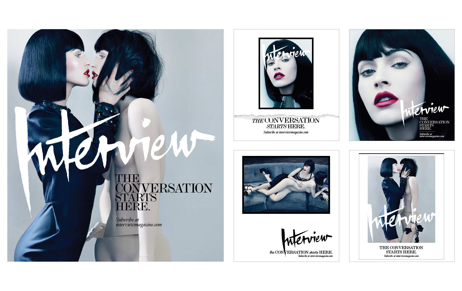  Advertisement Mock-ups ( upper right layout was published)   2010  Le Book&nbsp; 