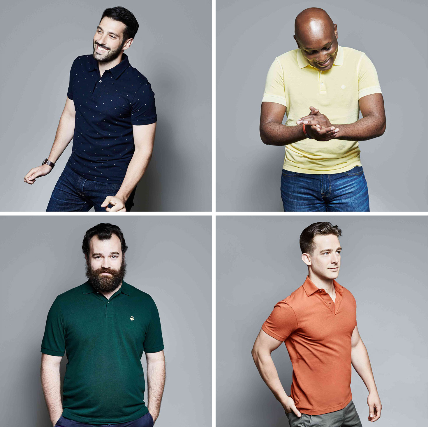  The Perfect Polo for Every Body Type   Commissioned Photographer / Produced /&nbsp;Photo Edited    BLOOMBERG.COM  | 2015 