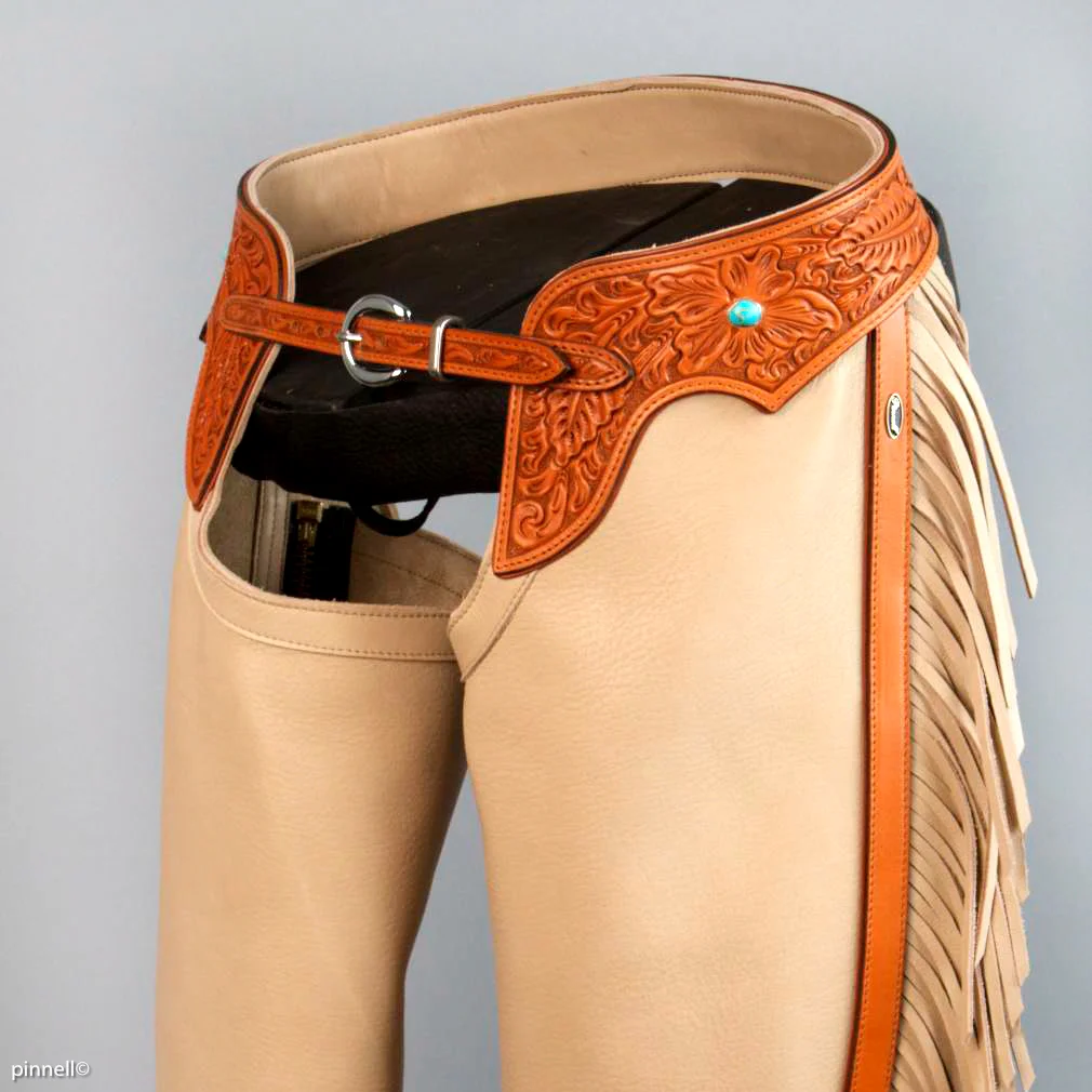 Carved Belt Chap