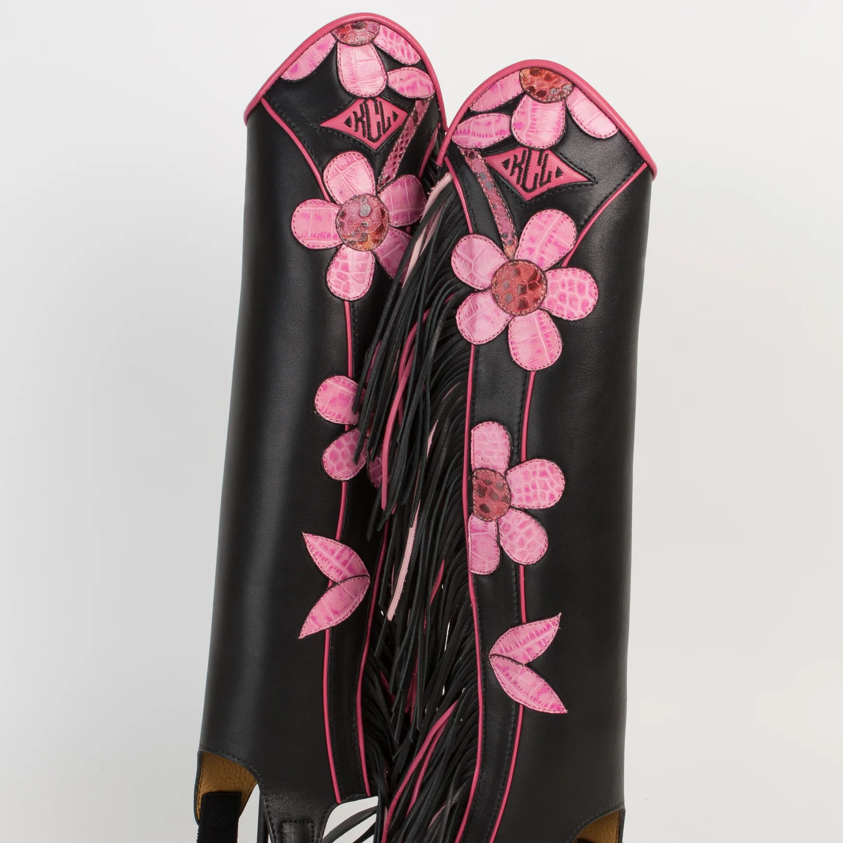 Half Chaps Flowers Overlay