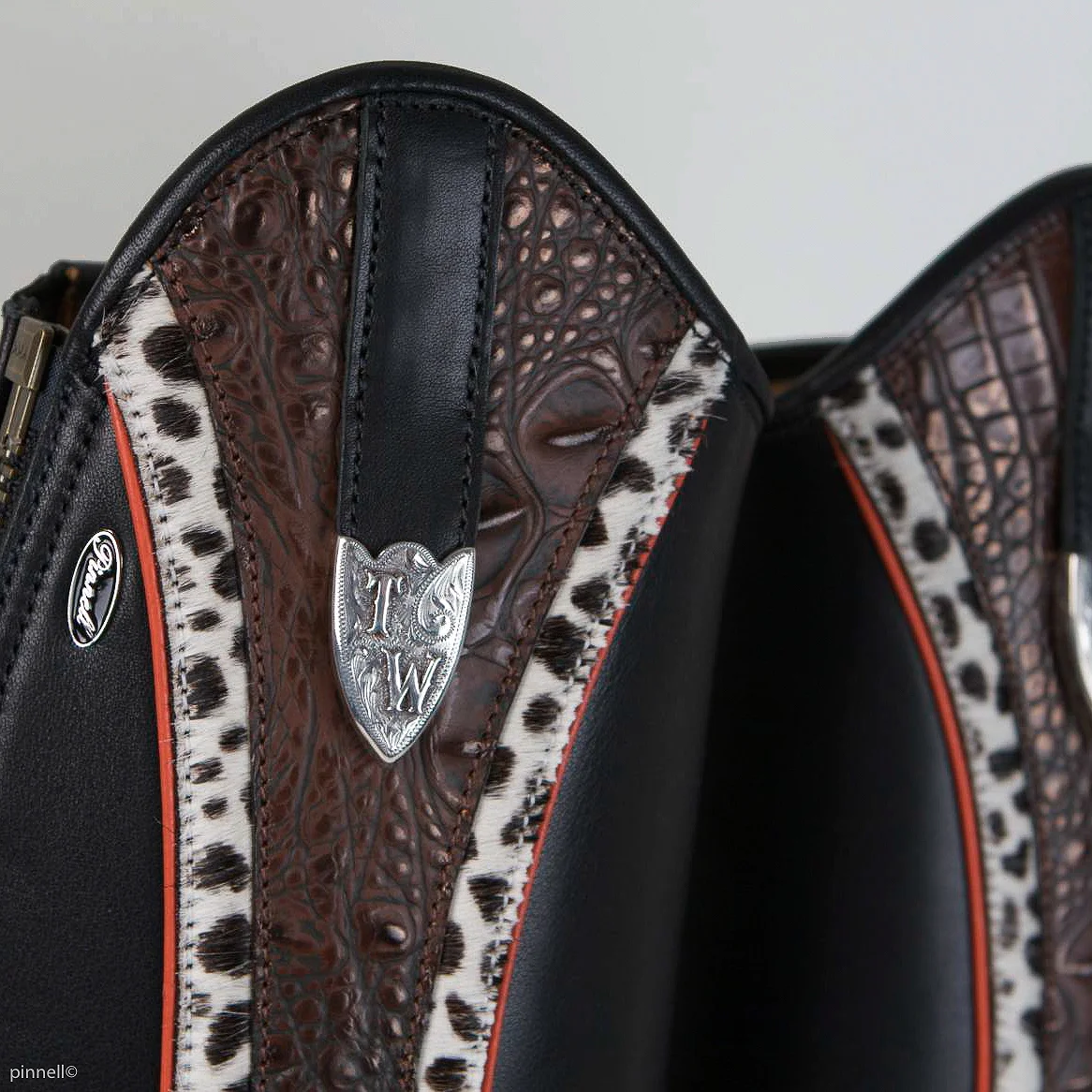 Half Chap Alligator Print