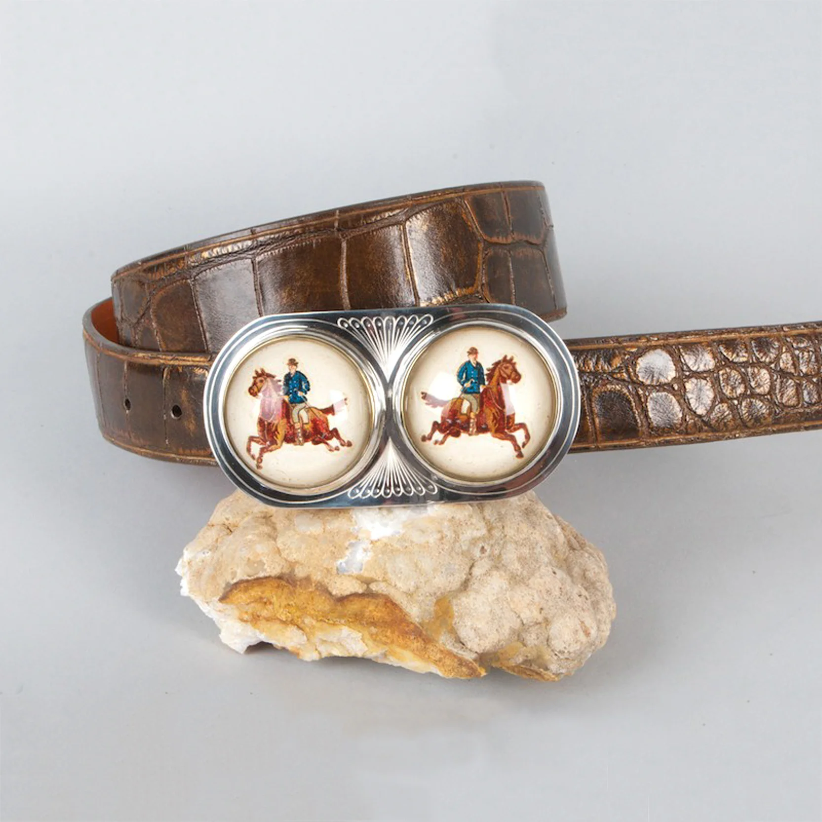 Antique Bridle Ornament Buckle