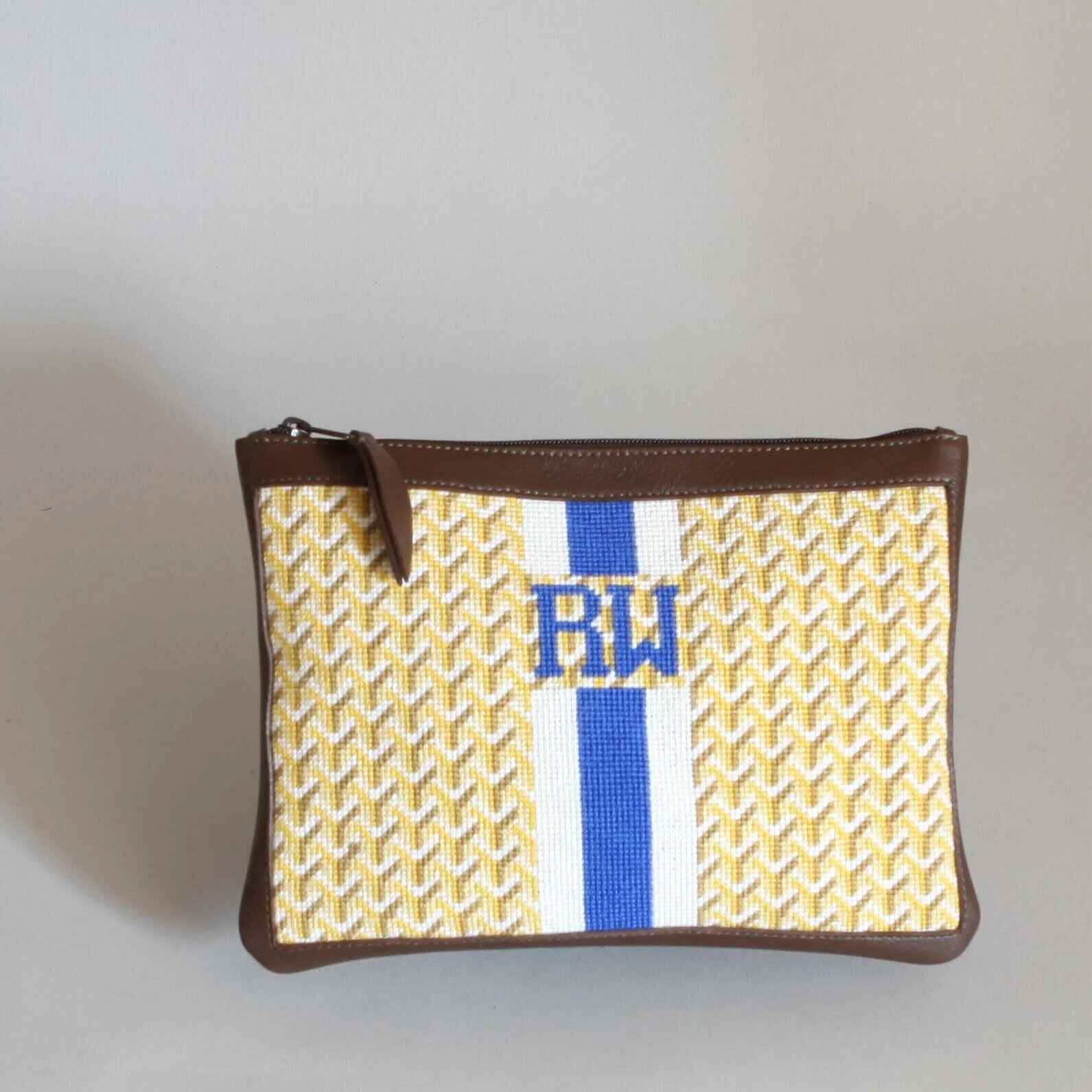 Needlepoint pouch