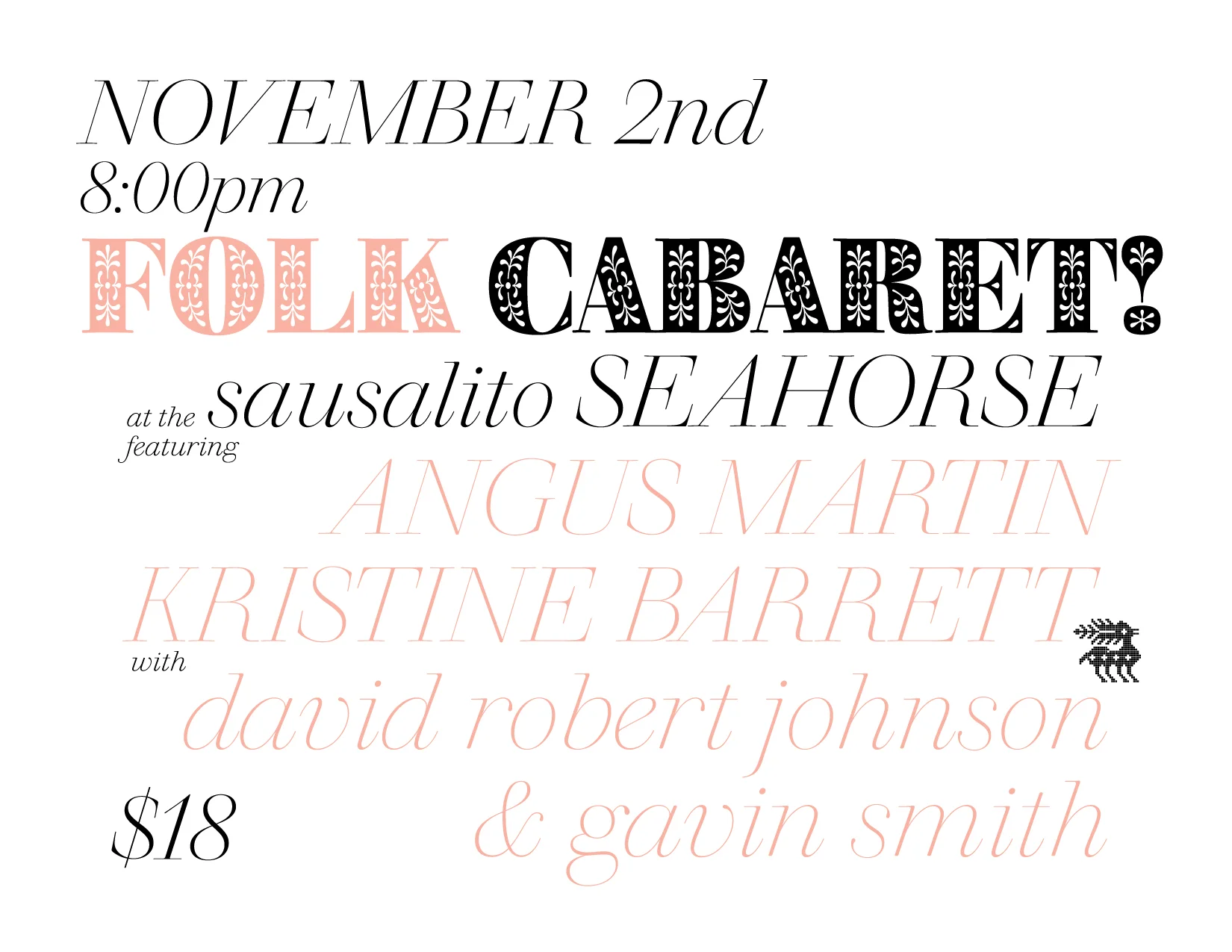 Folk Cabaret! - CANTADORA Album Release Show