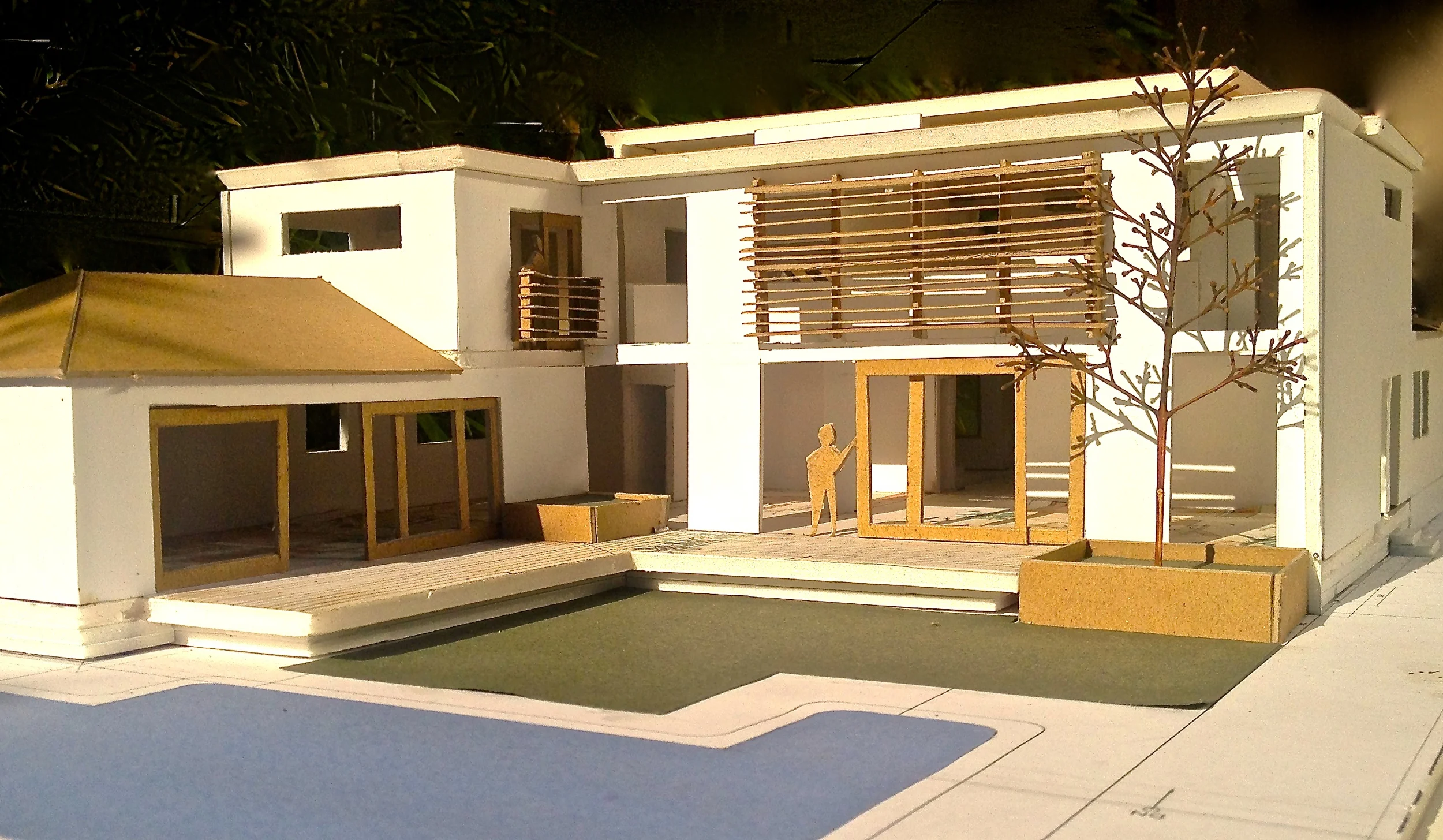 Proposed new facade & addition