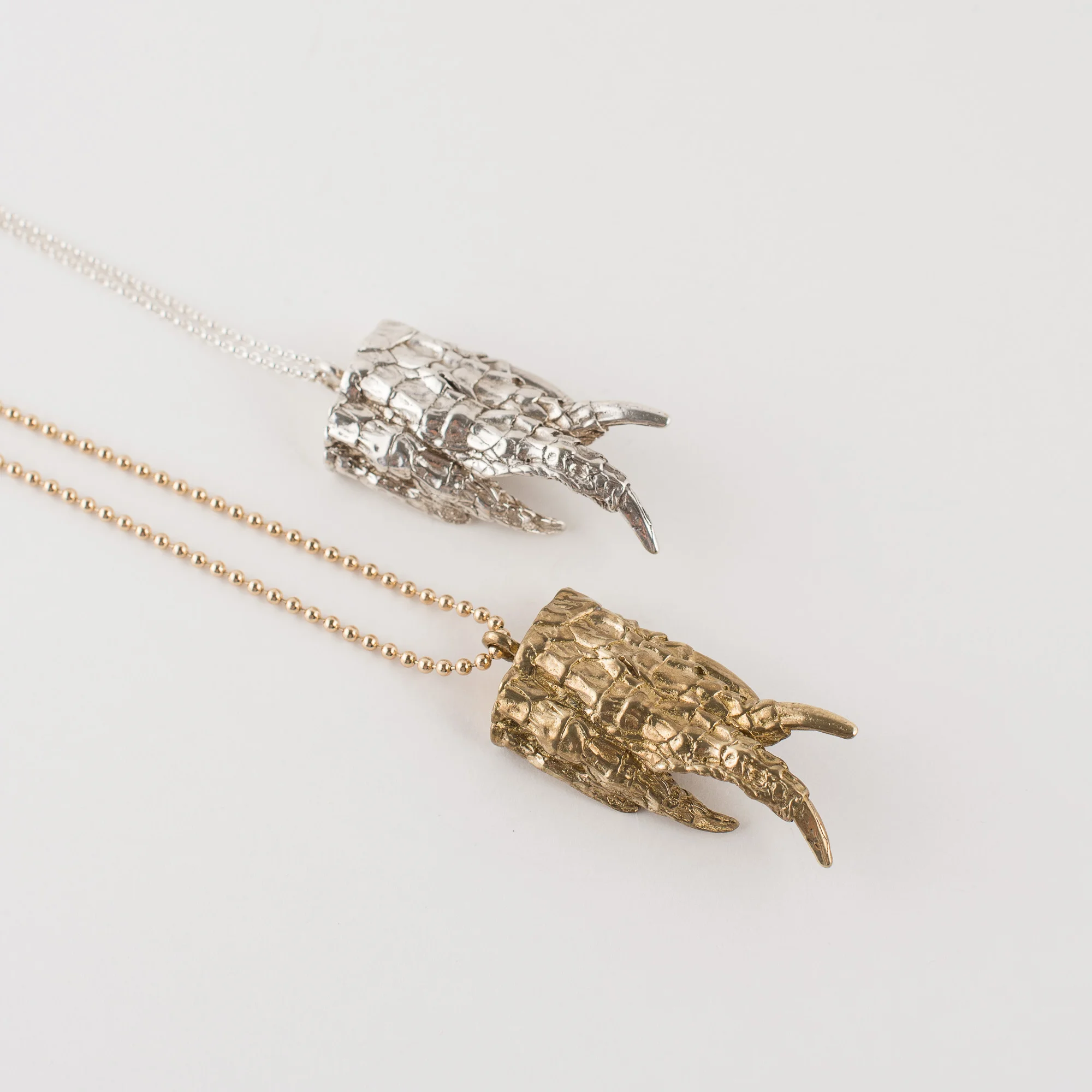 Brass and Silver Gator Paws.jpg