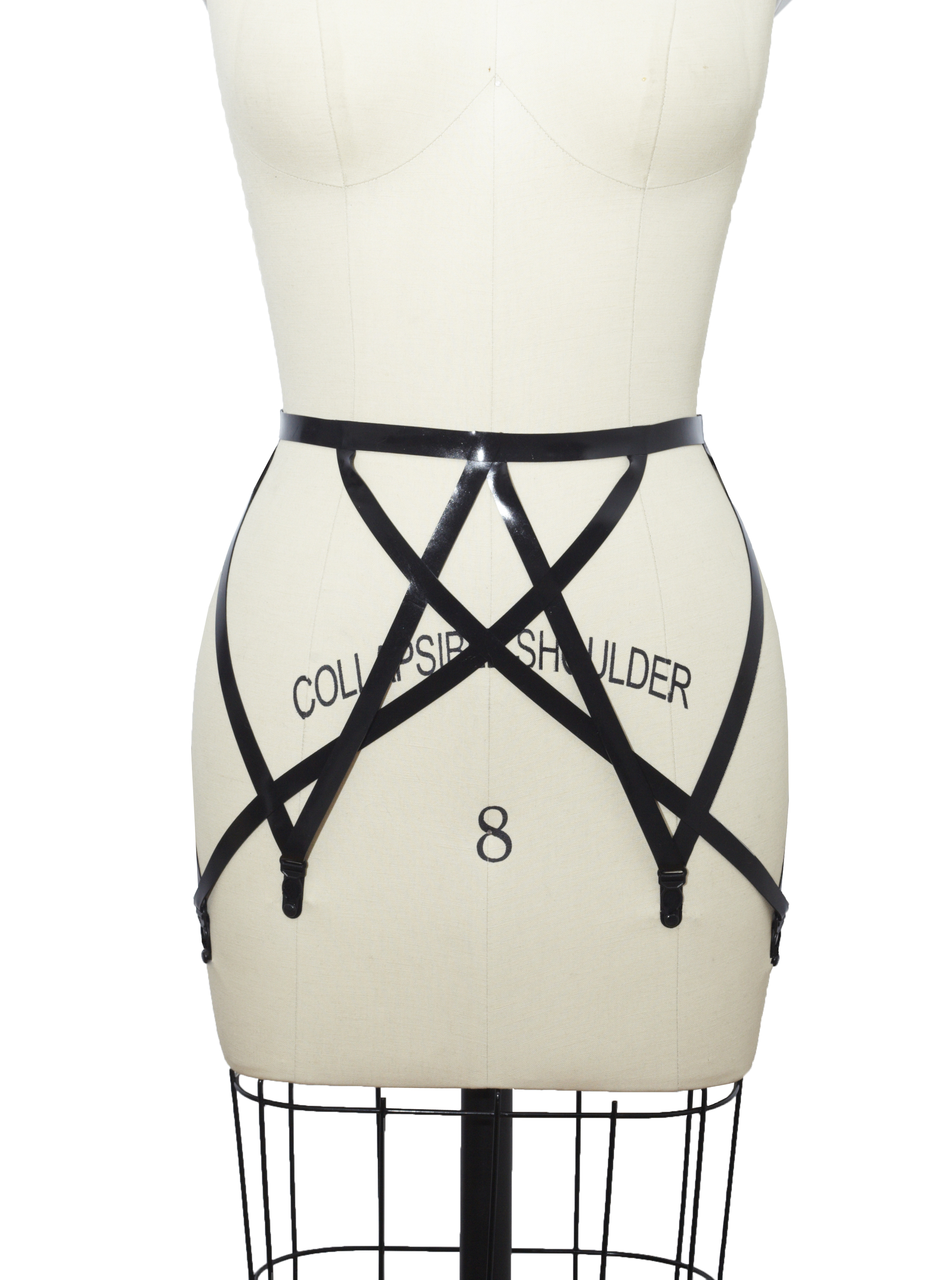 BabyLove's Latex Strappy Garter Belt