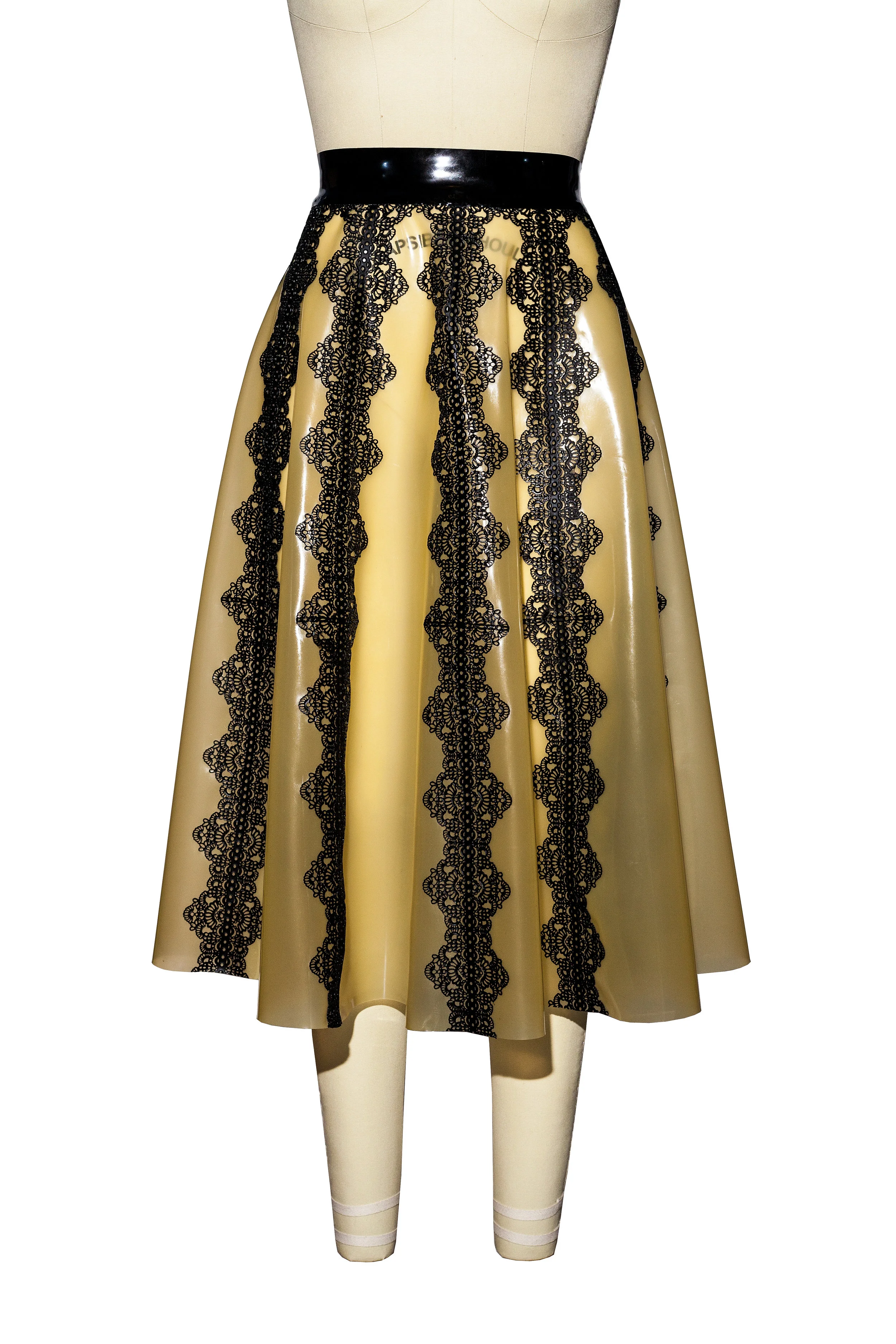 BabyLove's Latex Lace Trimmed Full Skirt