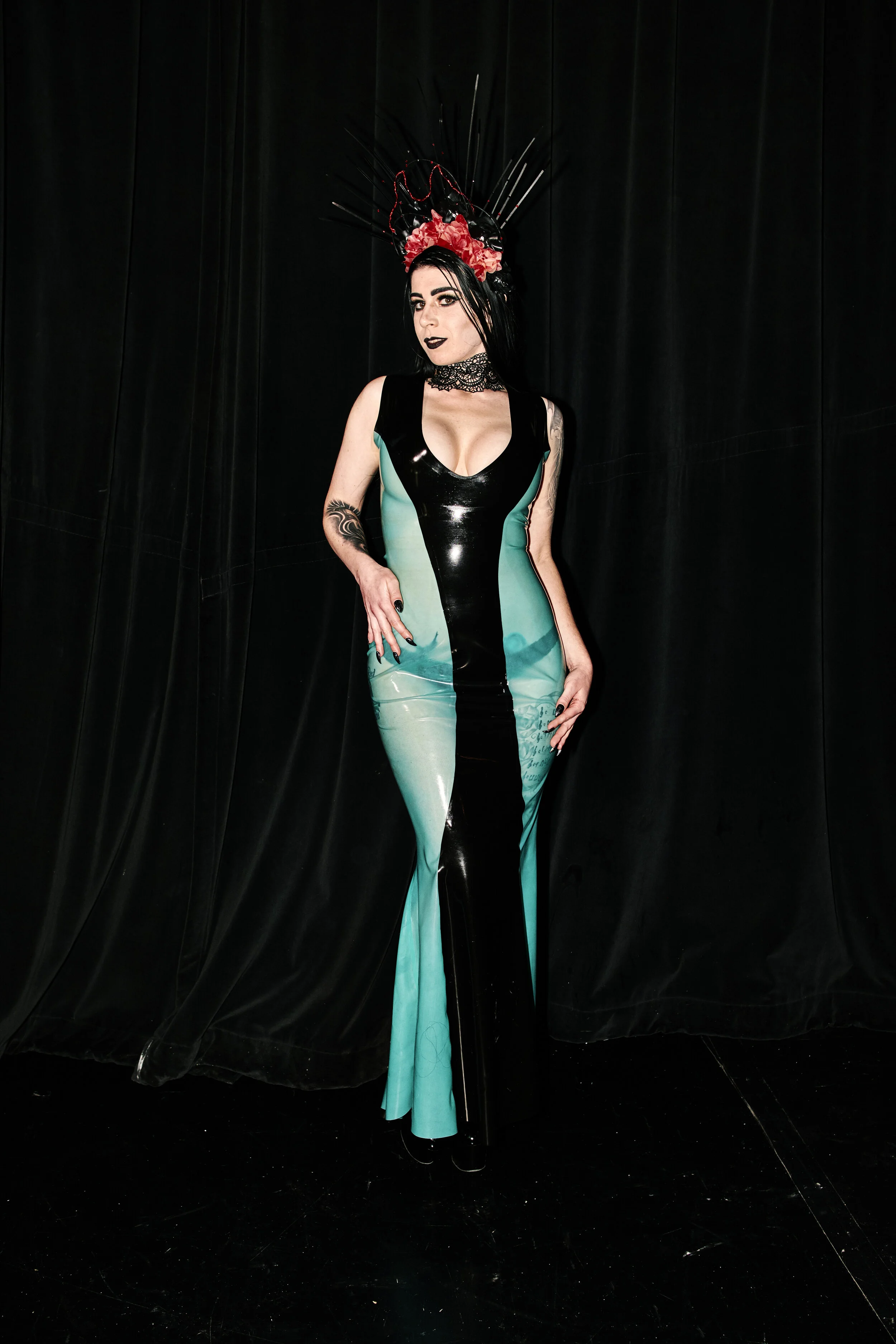 BabyLove's Latex Daring Gown