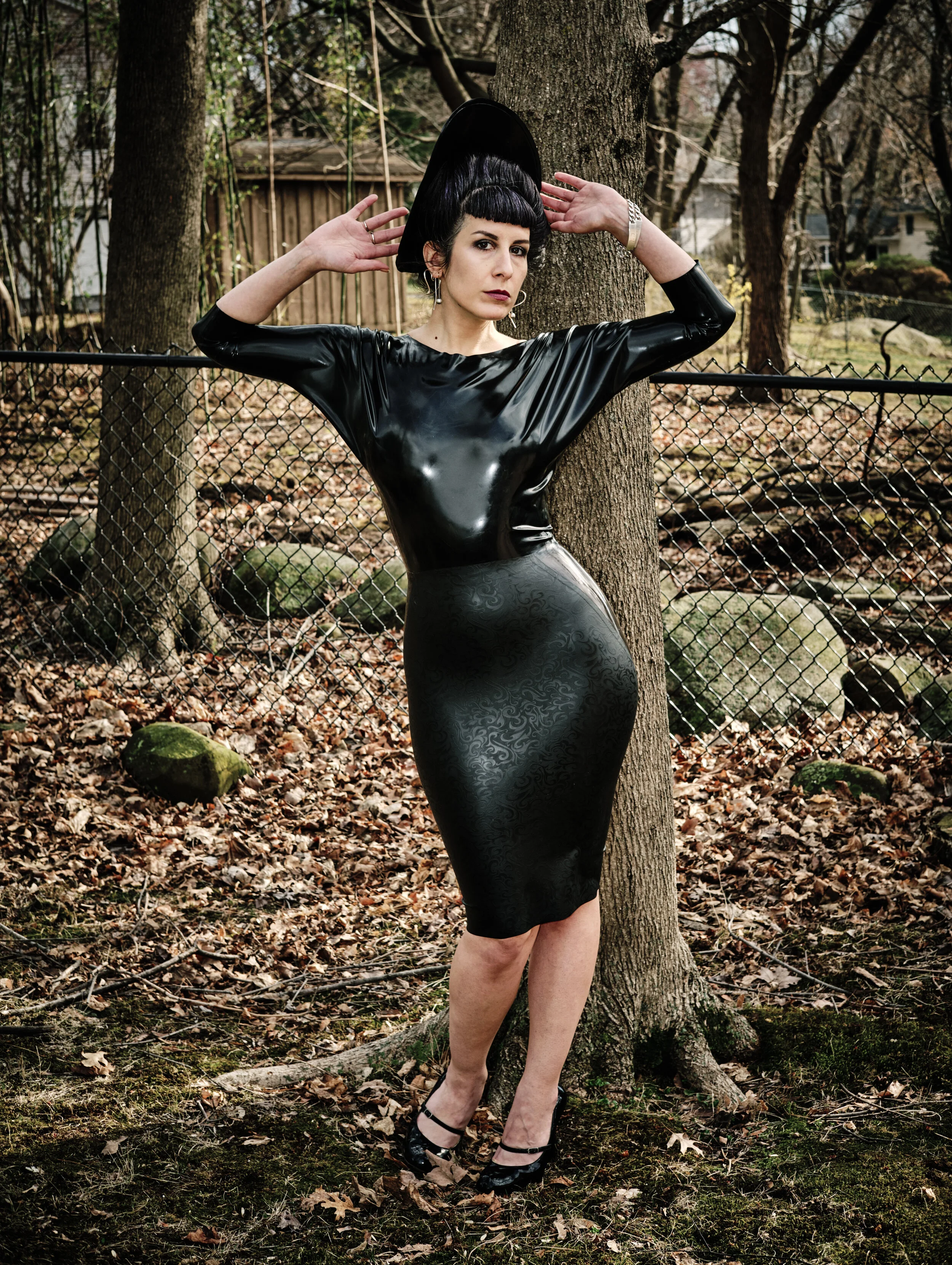 BabyLove's Latex Dolman Top