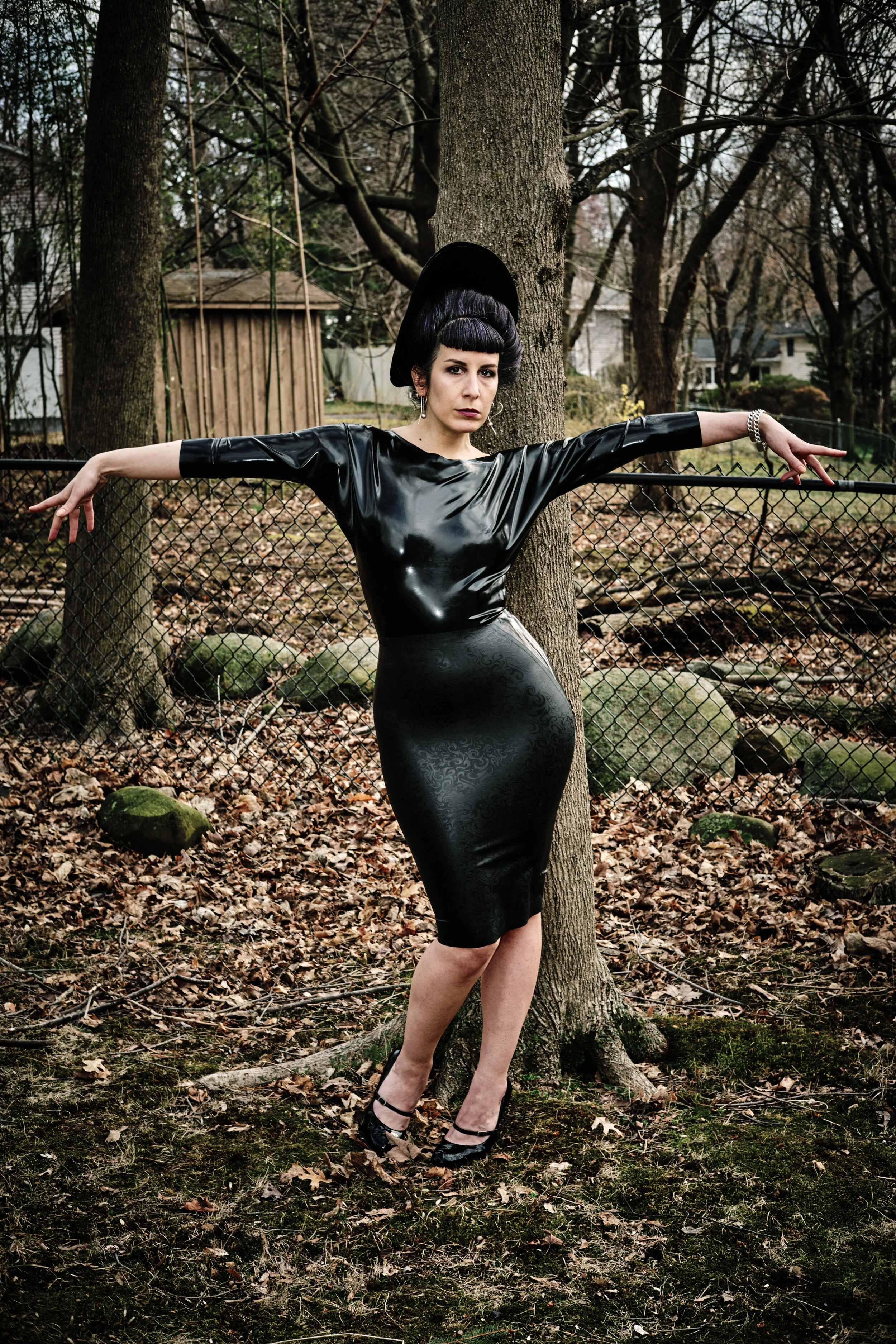 BabyLove's Latex Dolman Top