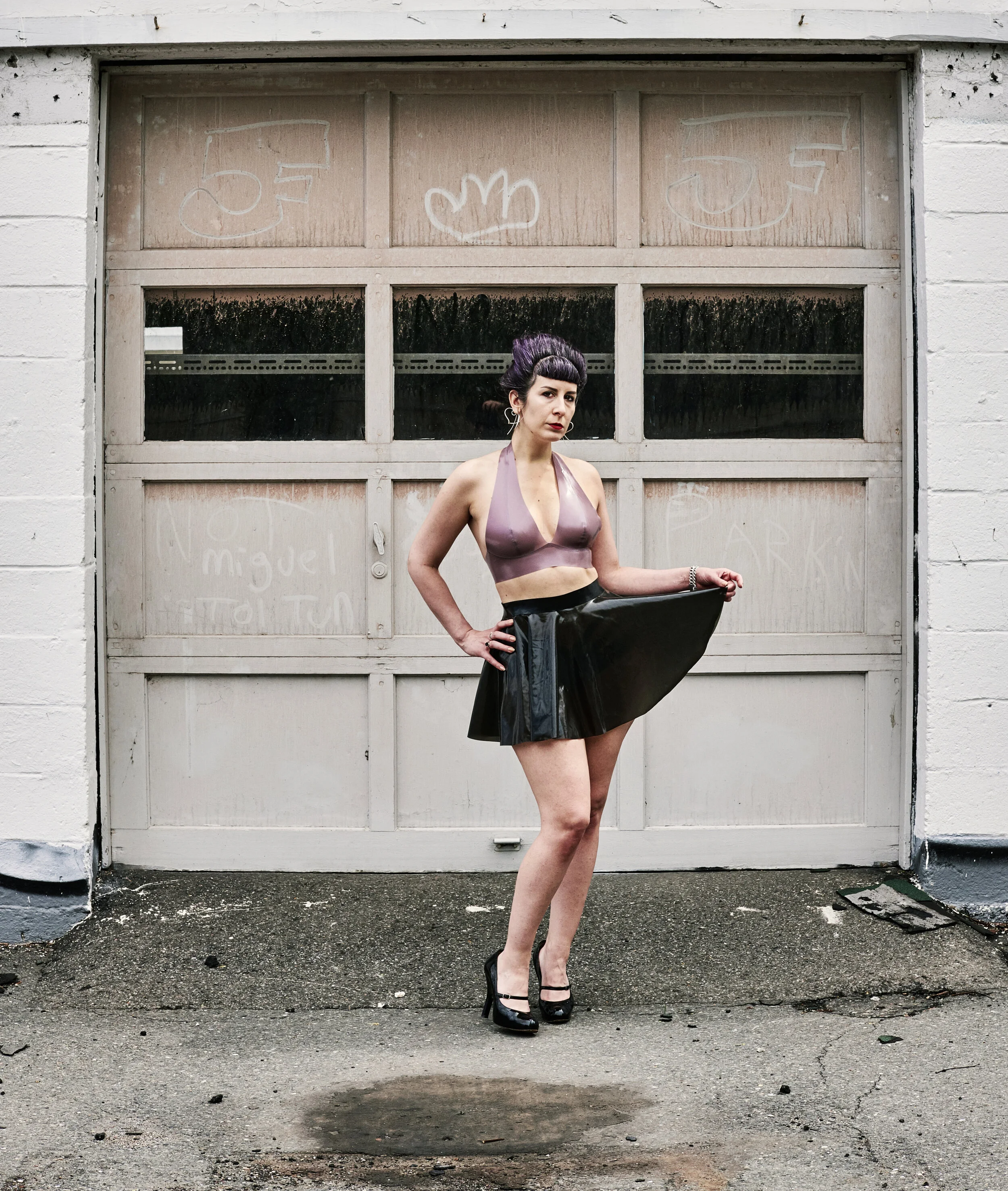 BabyLove's Latex Circle Skirt