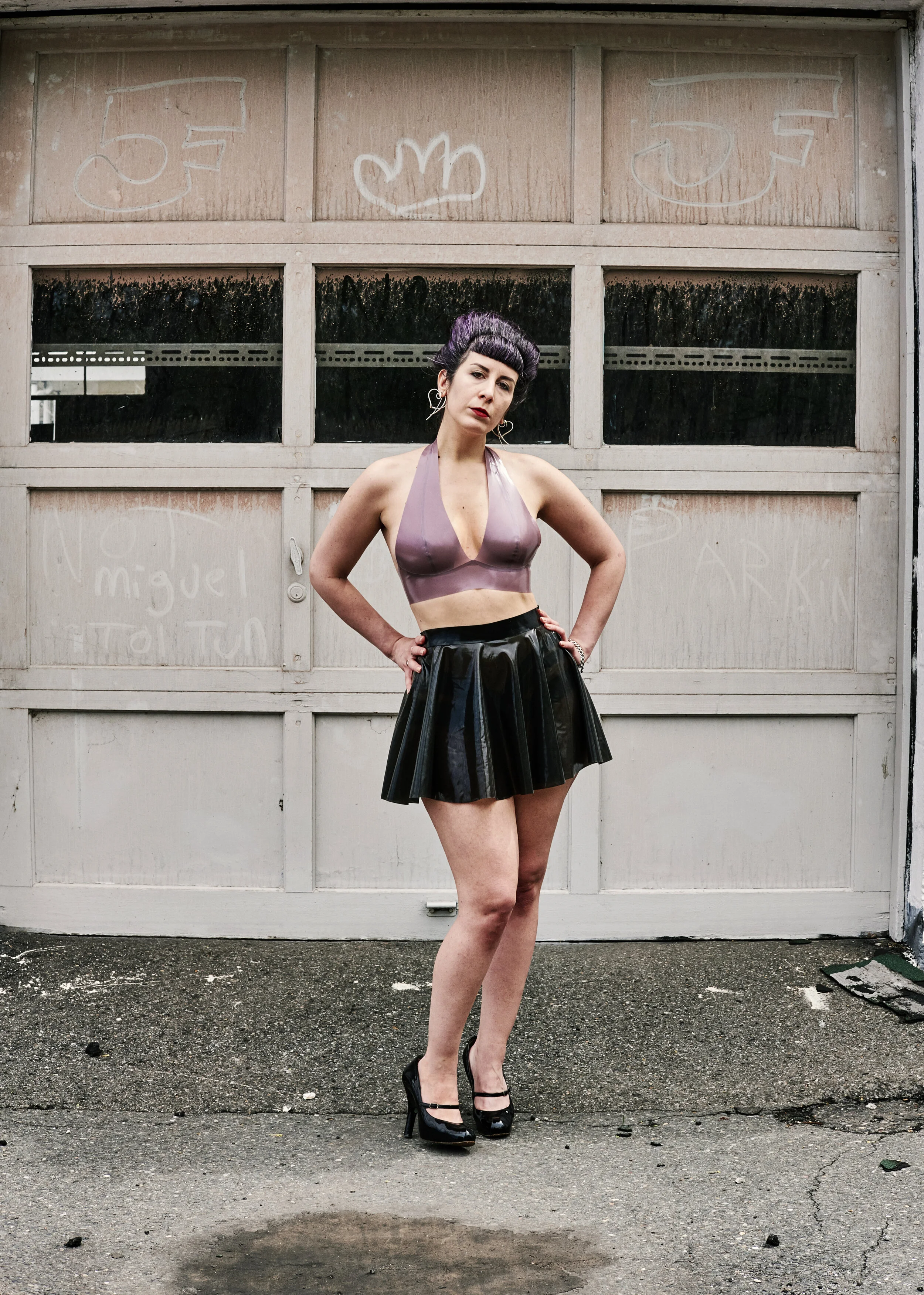 BabyLove's Latex Circle Skirt