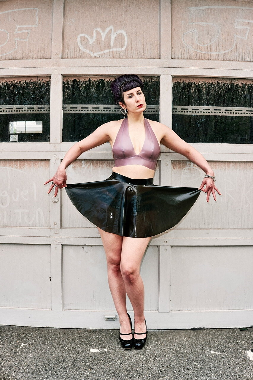 BabyLove's Latex Halter Bra