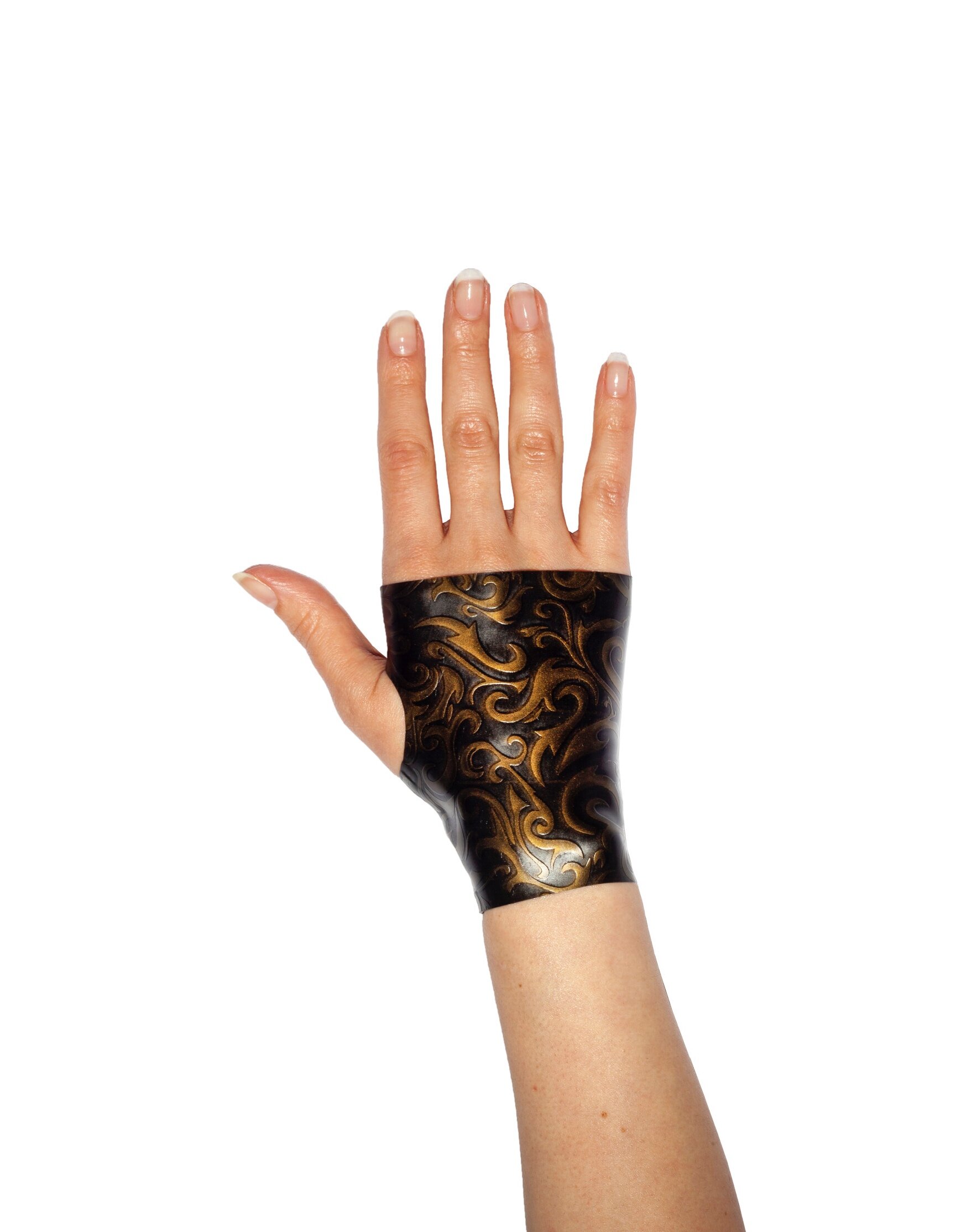 BabyLove's Latex Textured Fingerless Gloves