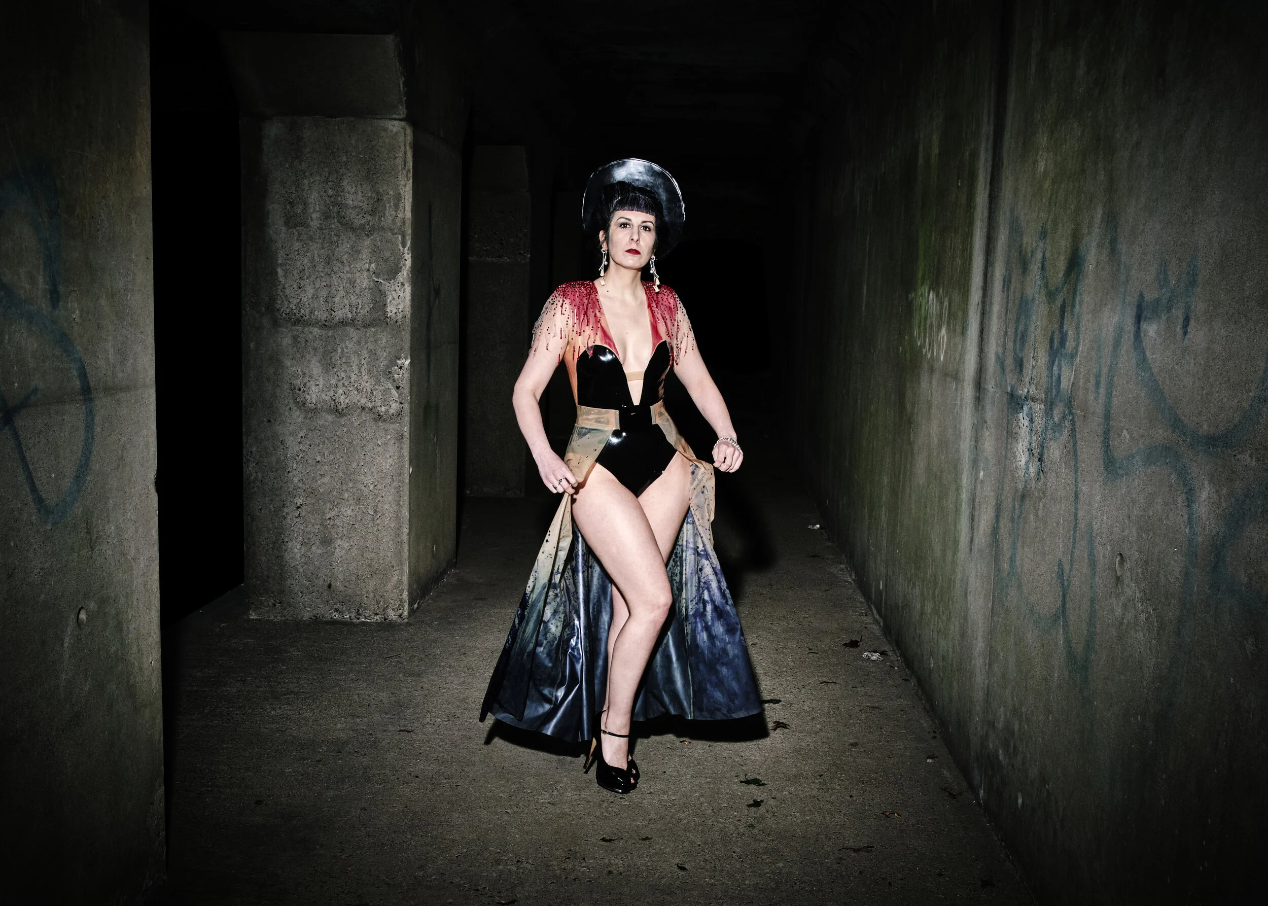 BabyLove's Latex by Renee Masoomian Hand Painted Overskirt