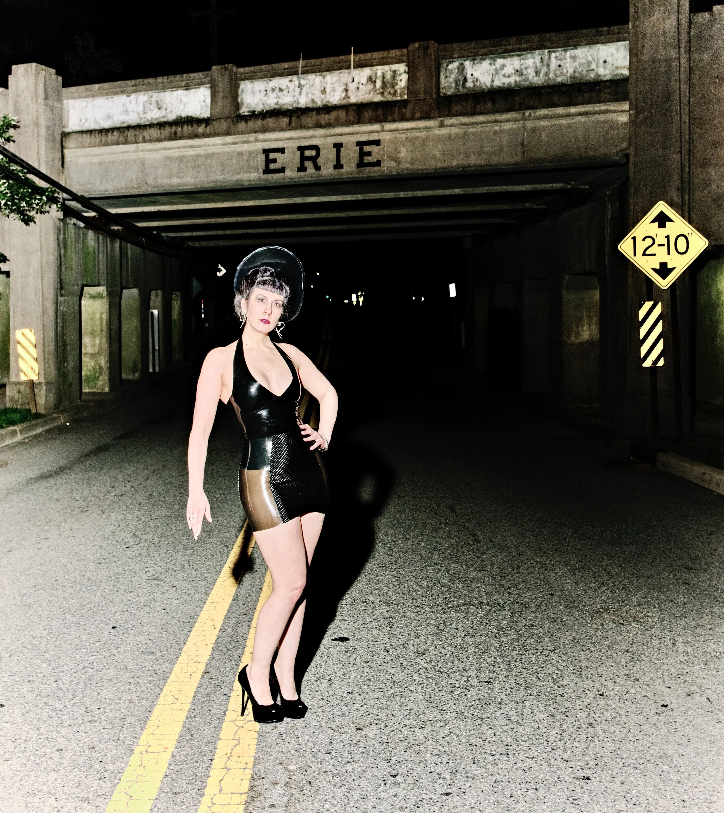 Latex Skirt TexturedBabyLove's Latex Textured Girdle Mini Skirt