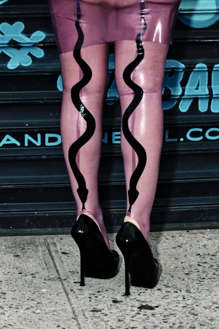 BabyLove's Latex Serpent Stockings