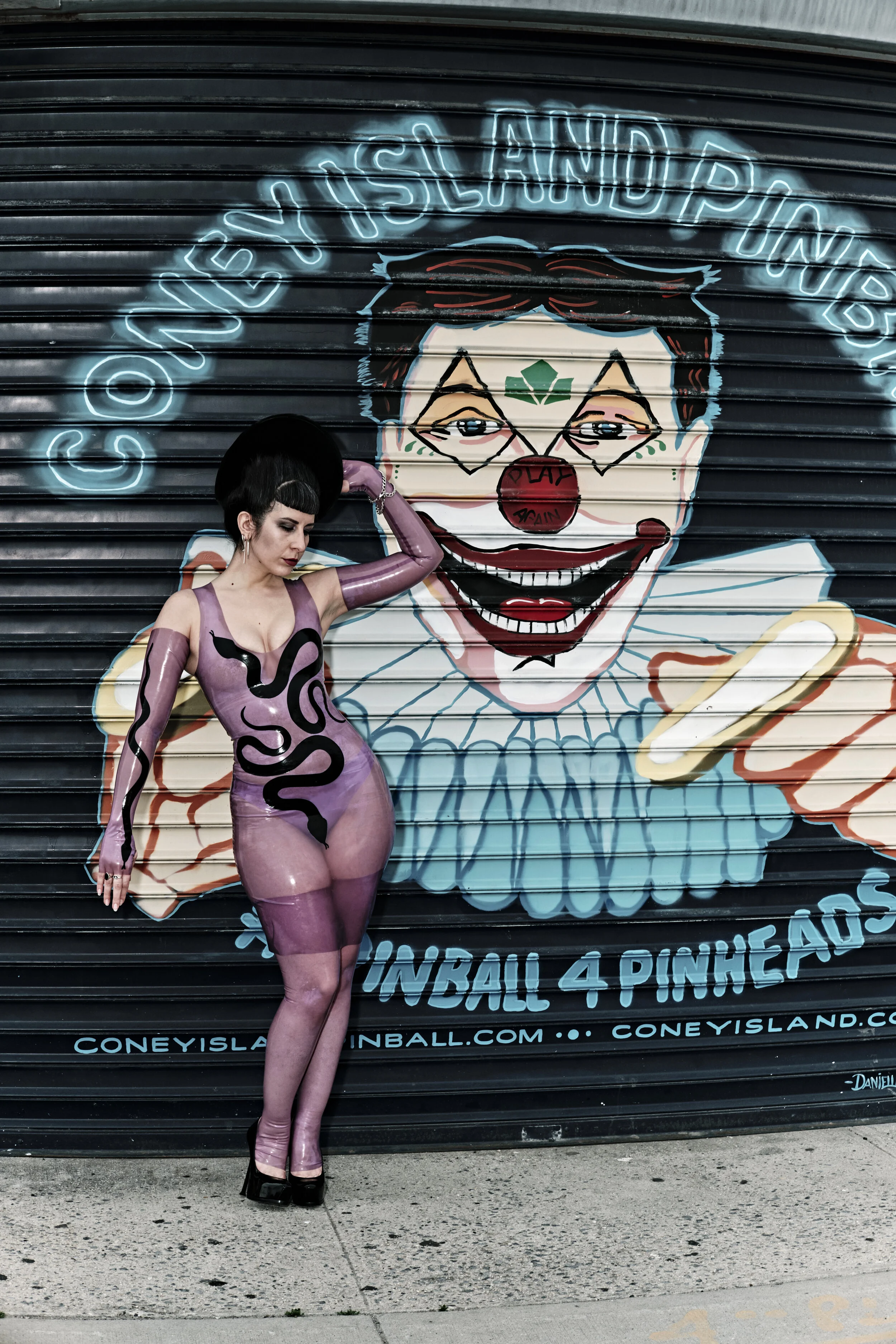 BabyLove's Latex Serpent Dress