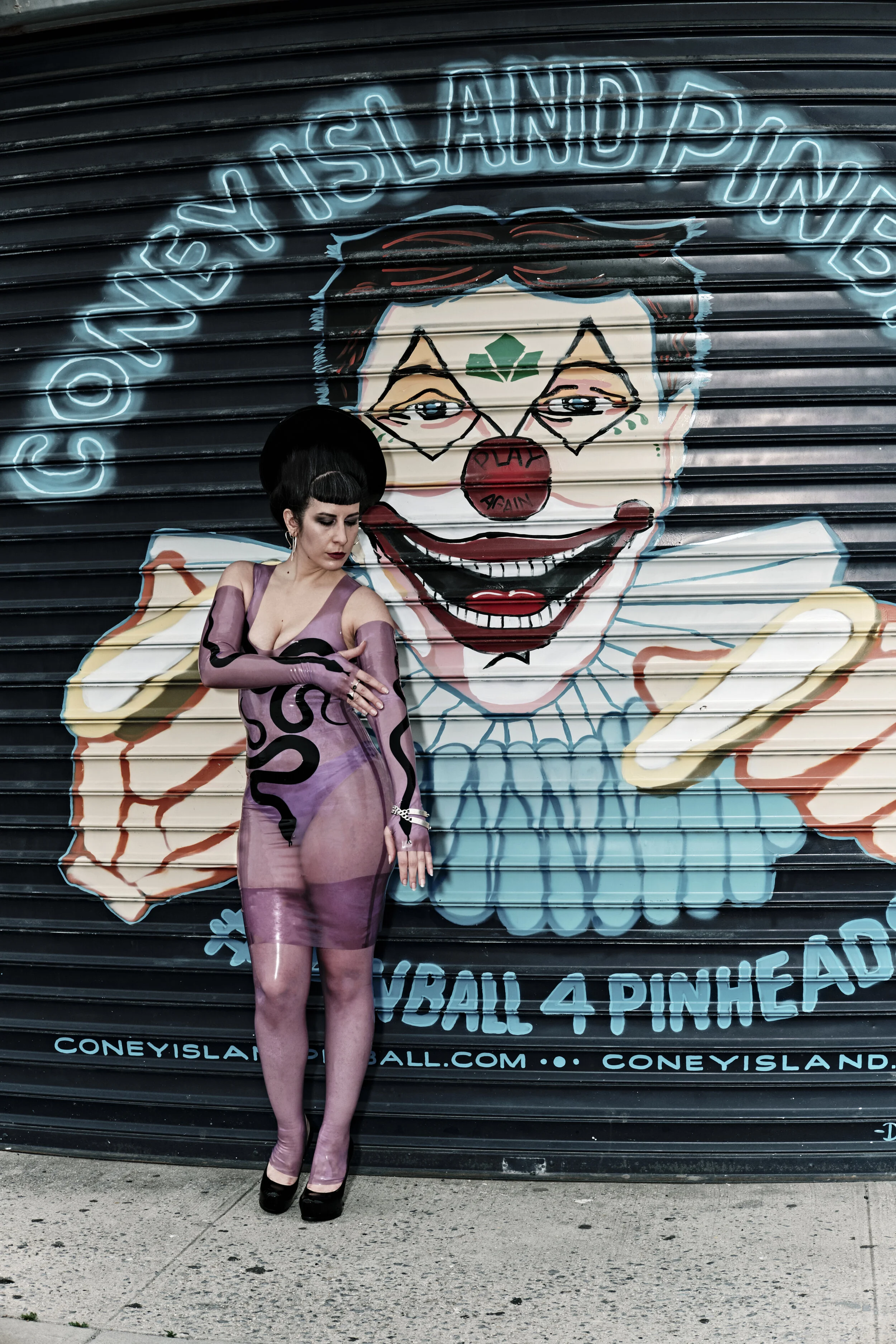 BabyLove's Latex Serpent Dress