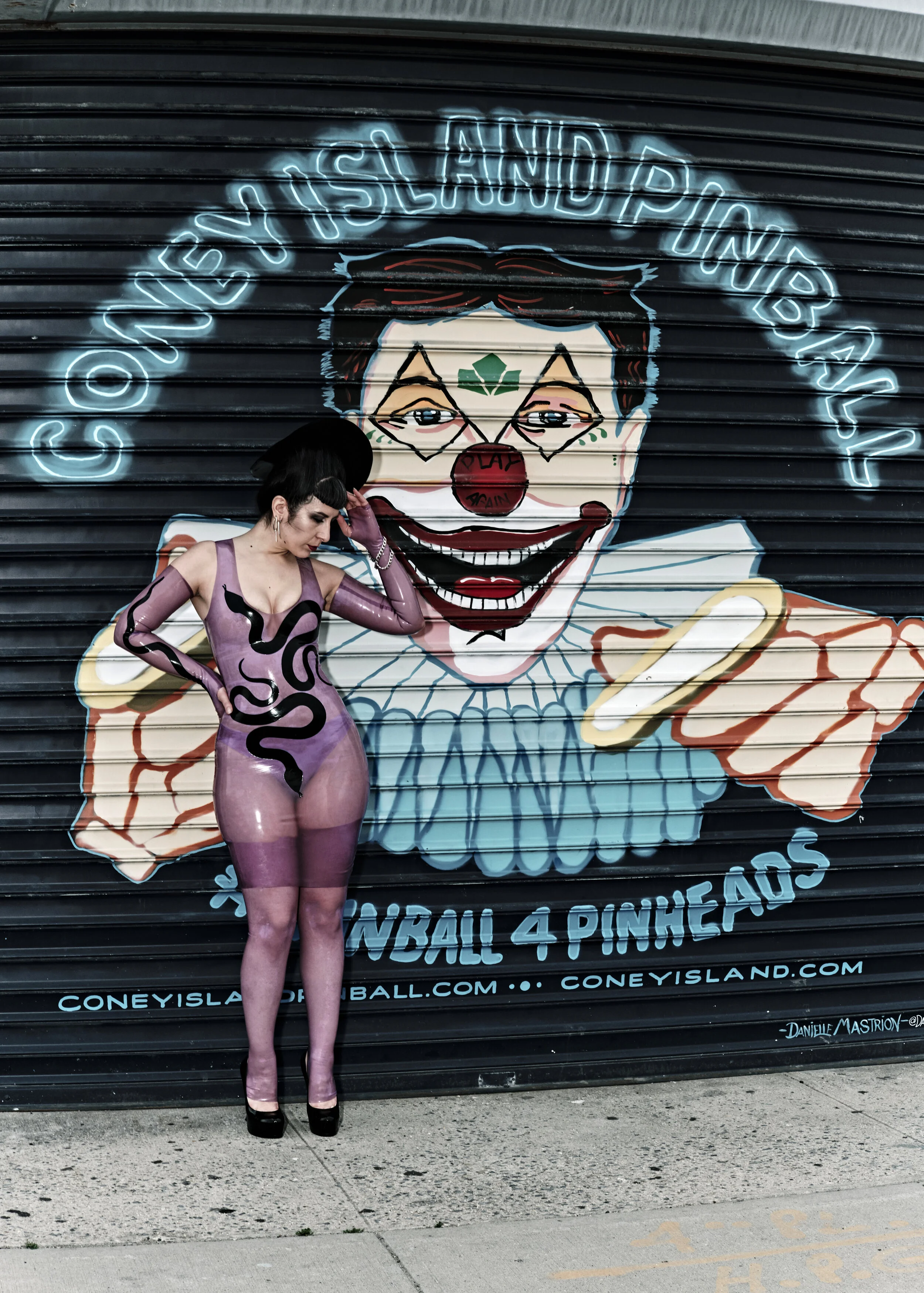 BabyLove's Latex Serpent Dress