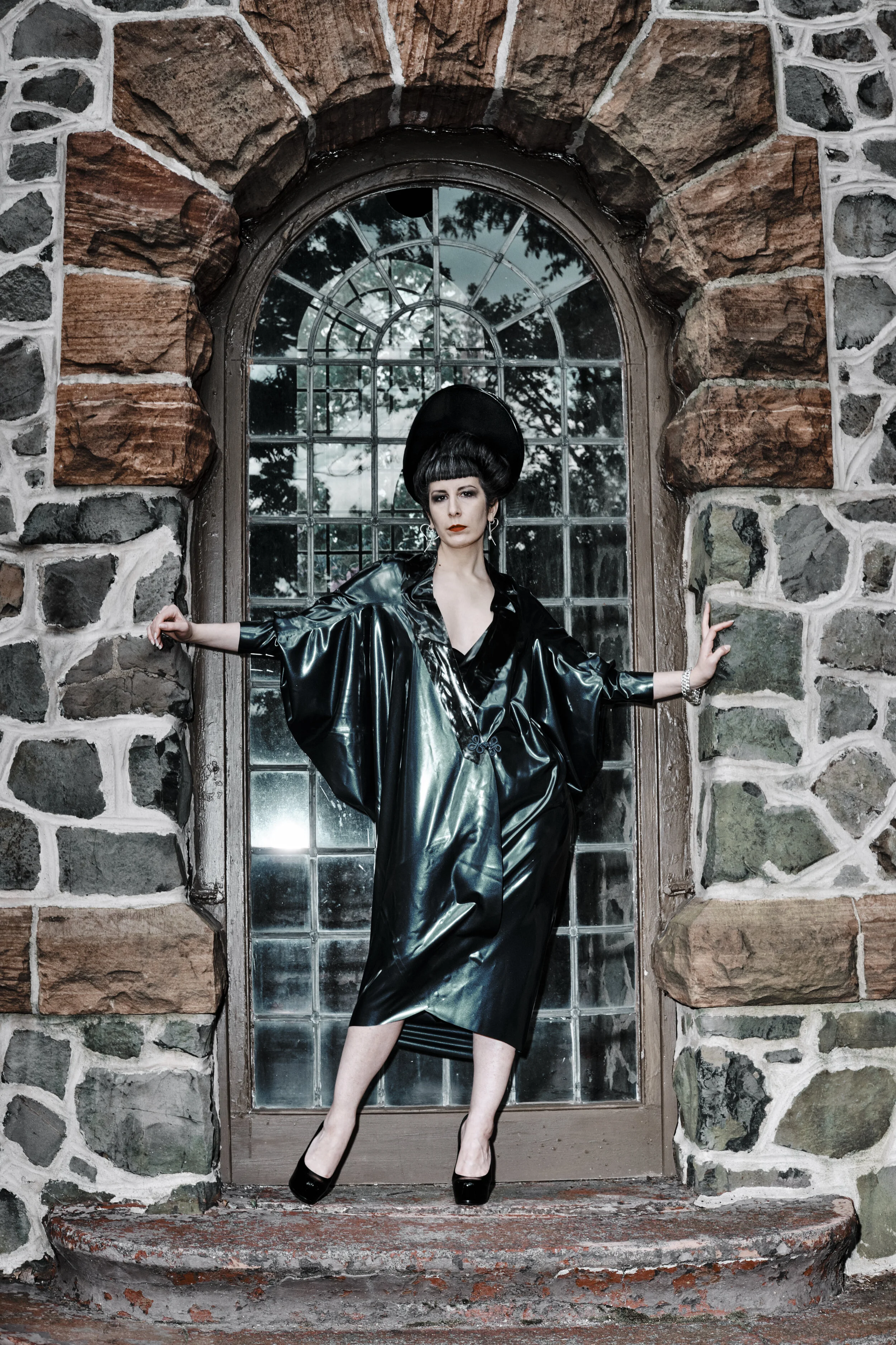 BabyLove's Latex By Renee Masoomian Cocoon Coat