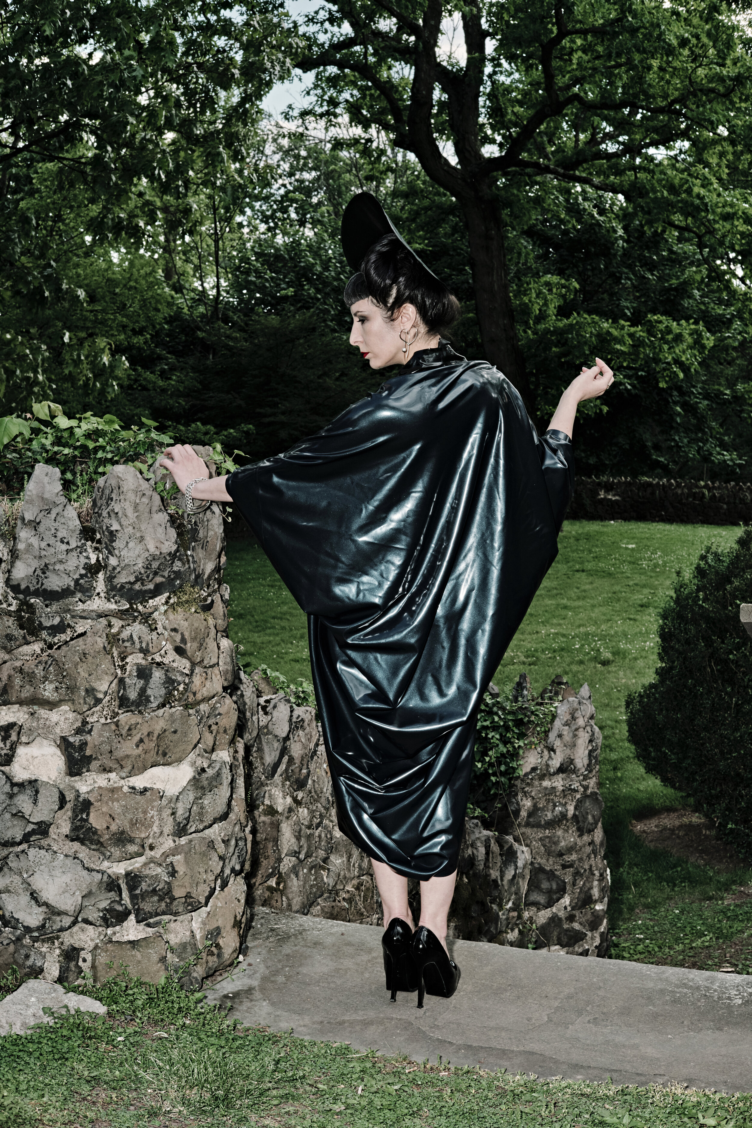 BabyLove's Latex By Renee Masoomian Cocoon Coat