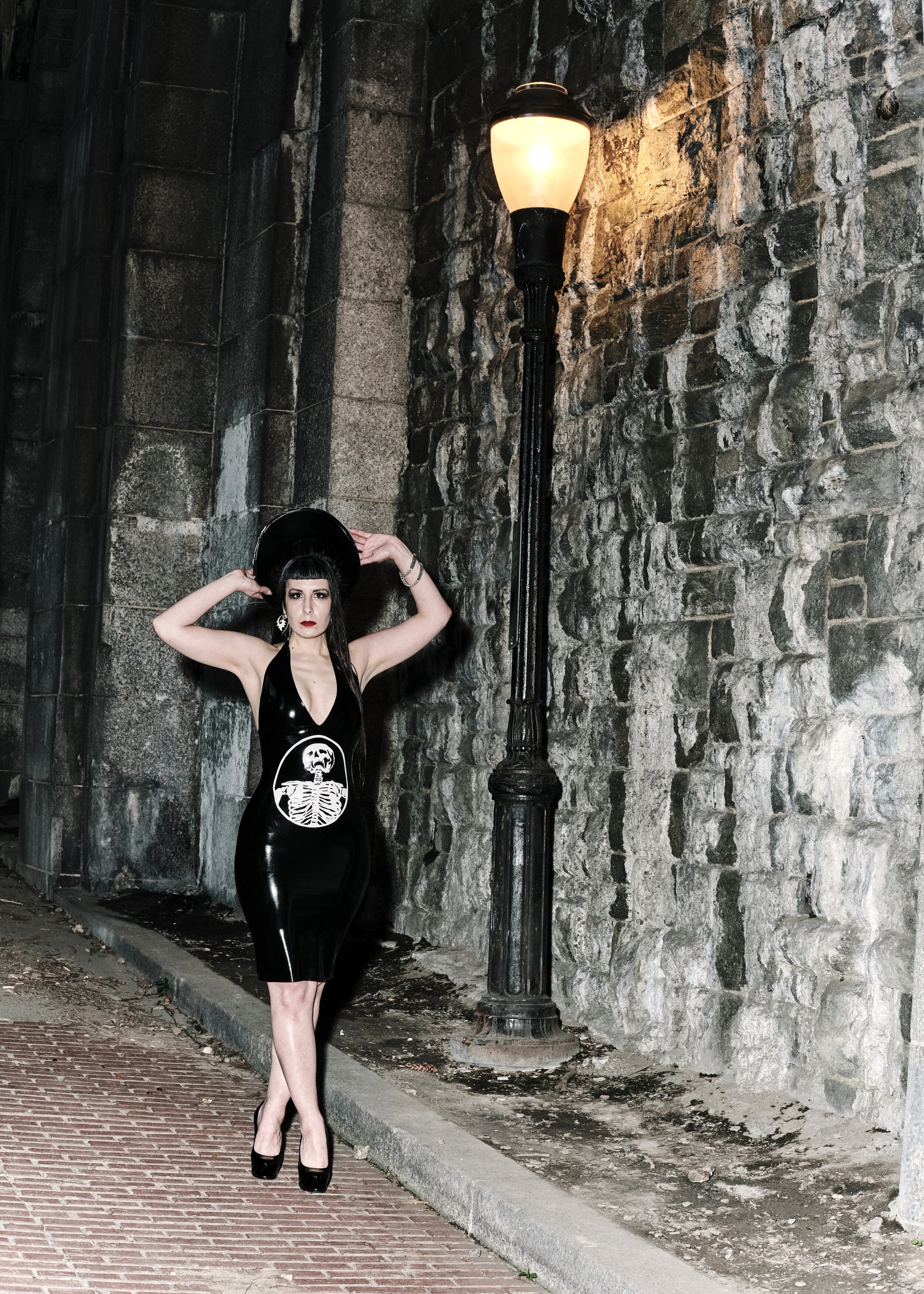 BabyLove's Latex Memento More Halter Dress