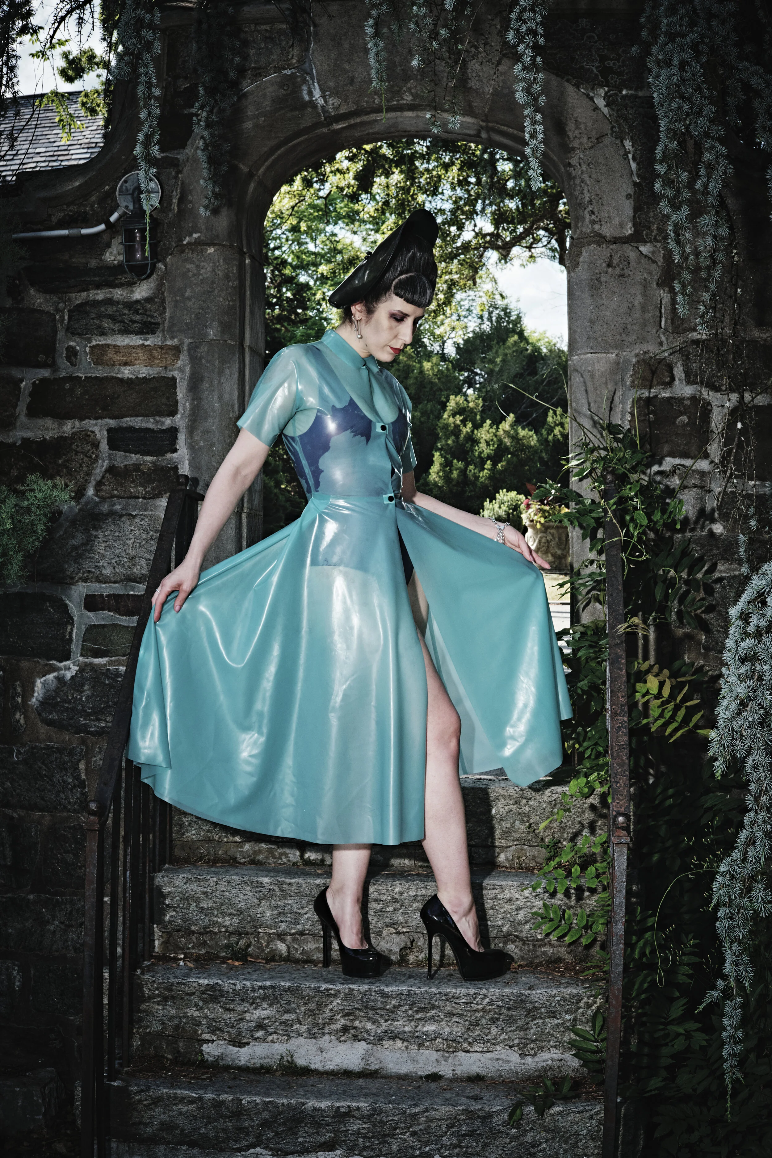 BabyLove’s Latex by Renee Masoomian 50's Overdress