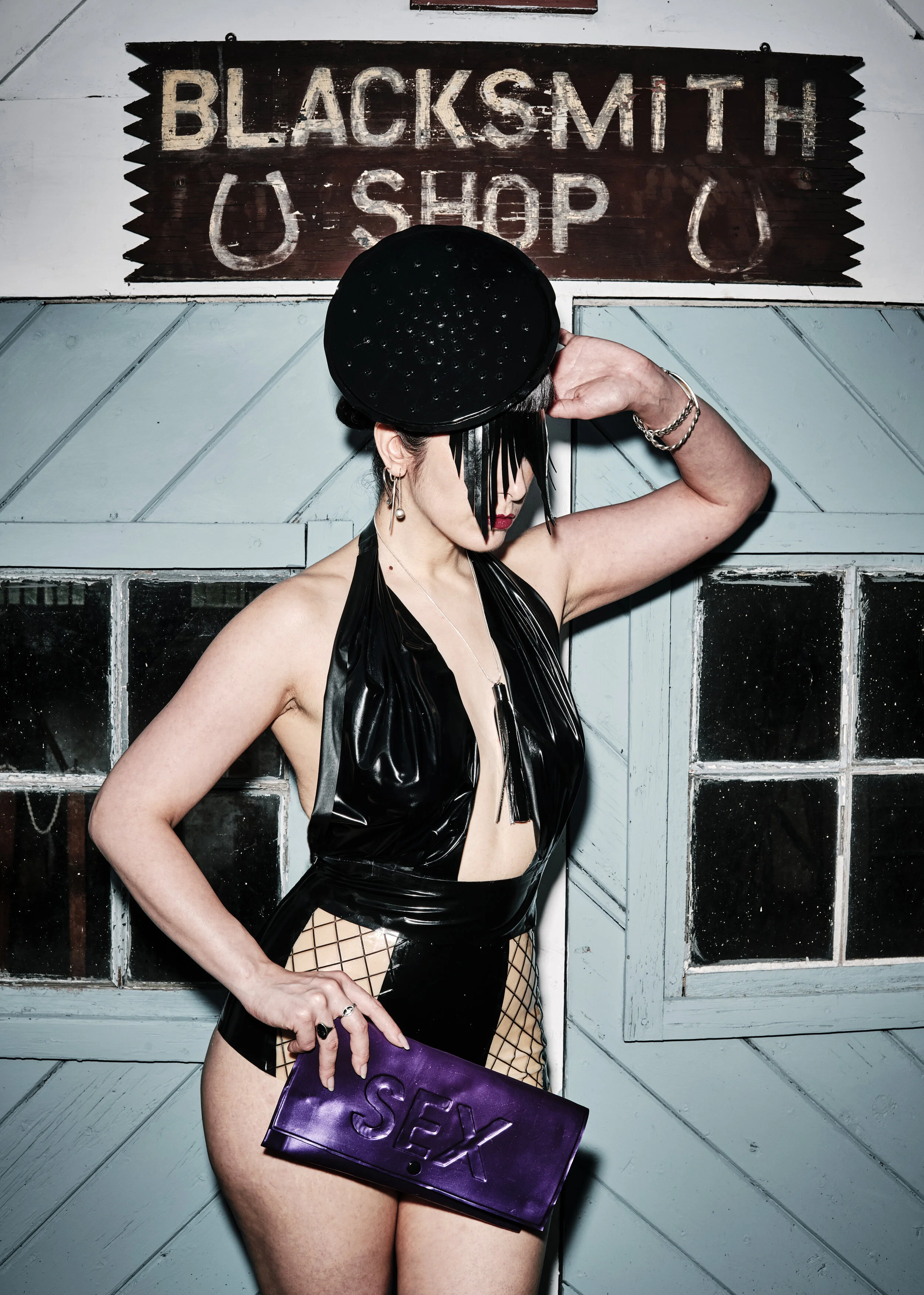 BabyLove's Latex Fringe Mask