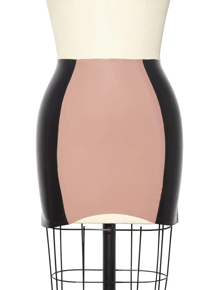 BabyLove’s Latex by Renee Masoomian Girdle Mini Skirt