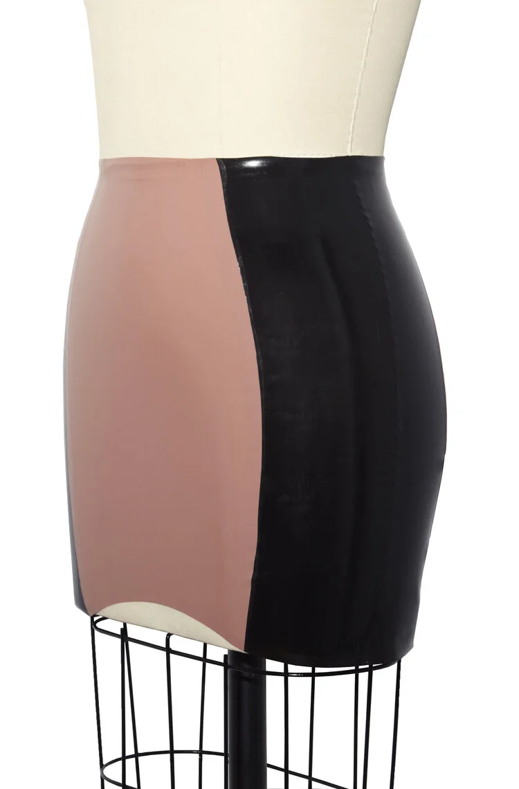 BabyLove’s Latex by Renee Masoomian Girdle Mini Skirt