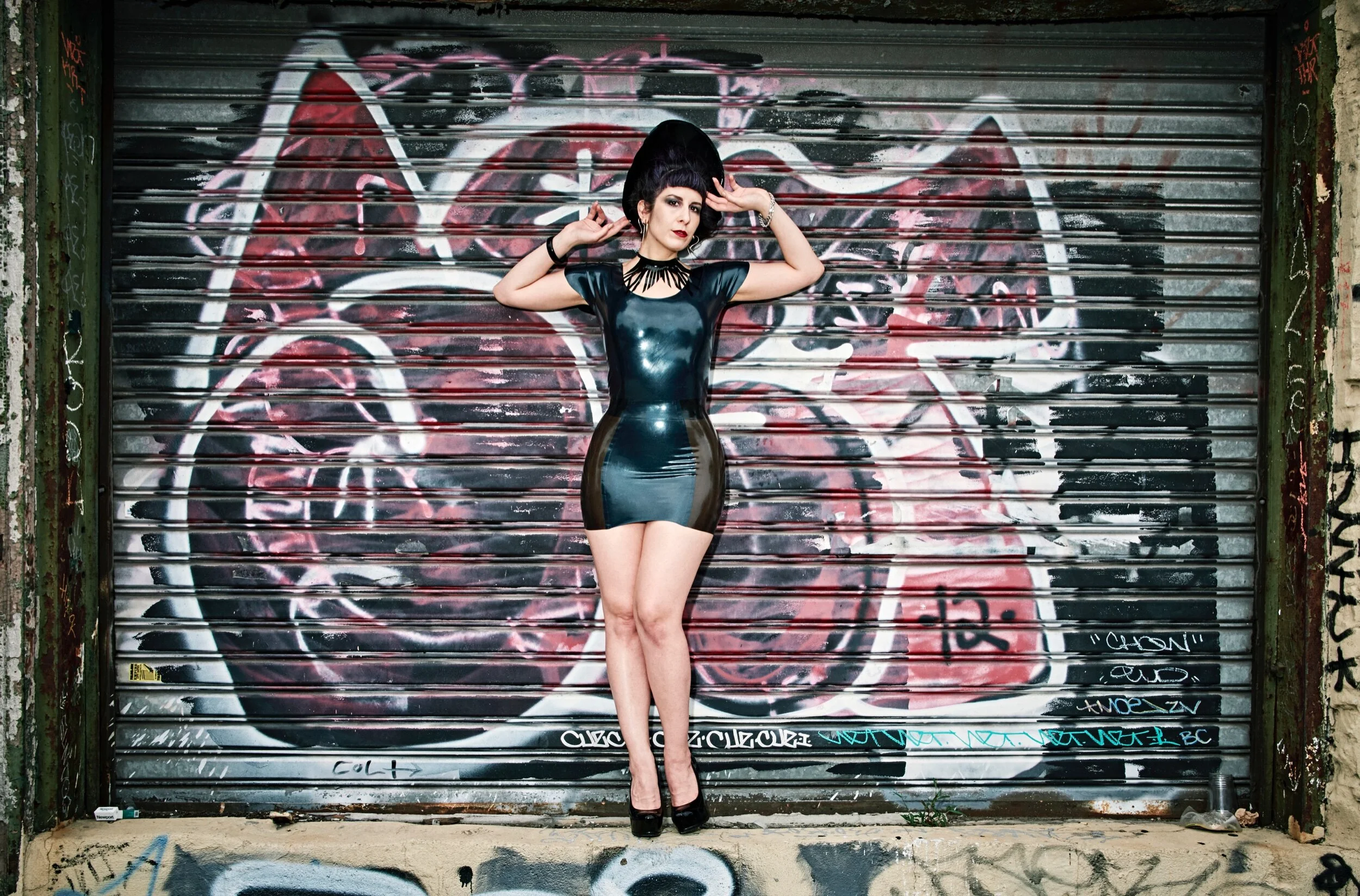 BabyLove's Latex Fringe Mask