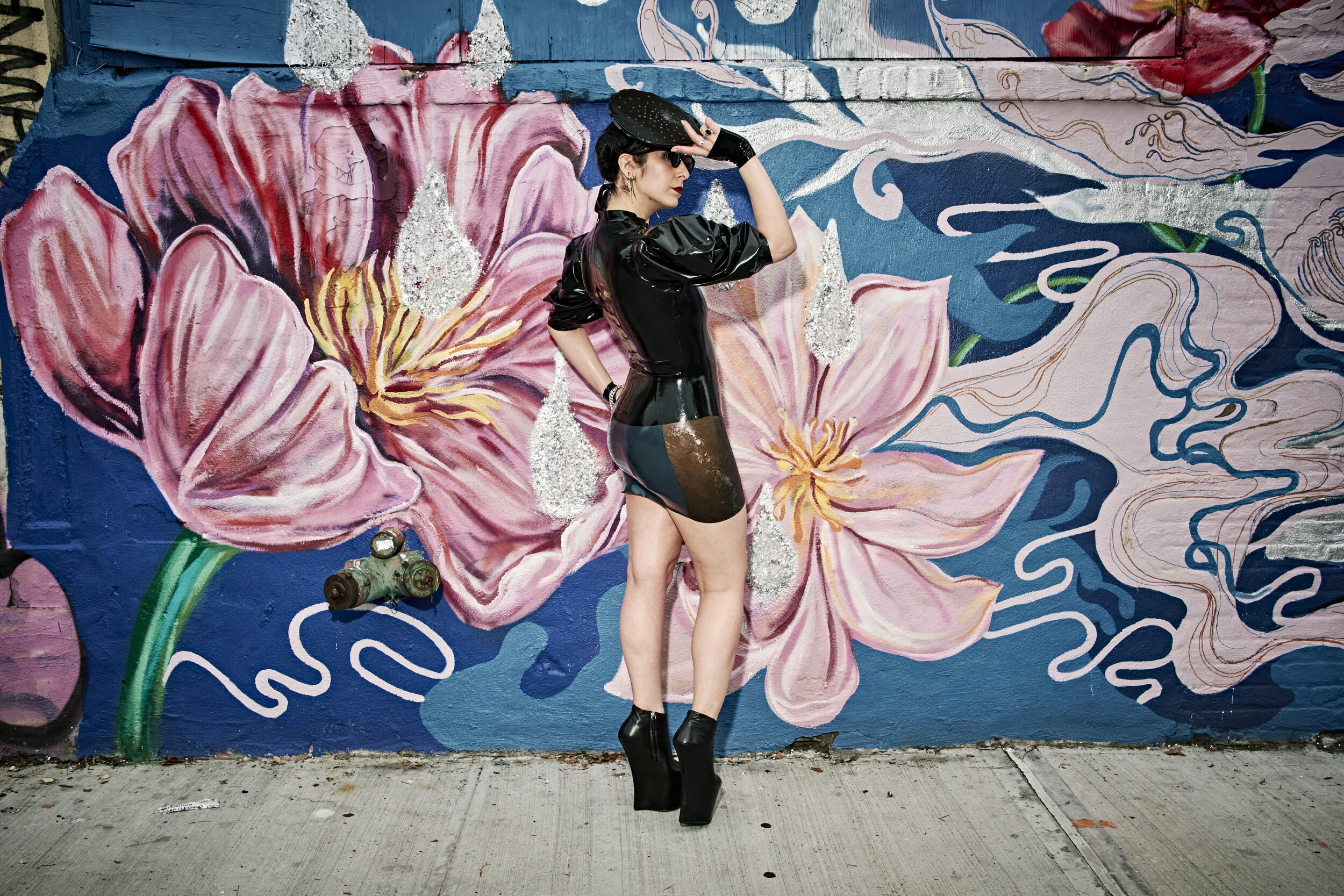 BabyLove's Latex Lantern Sleeved Blouse