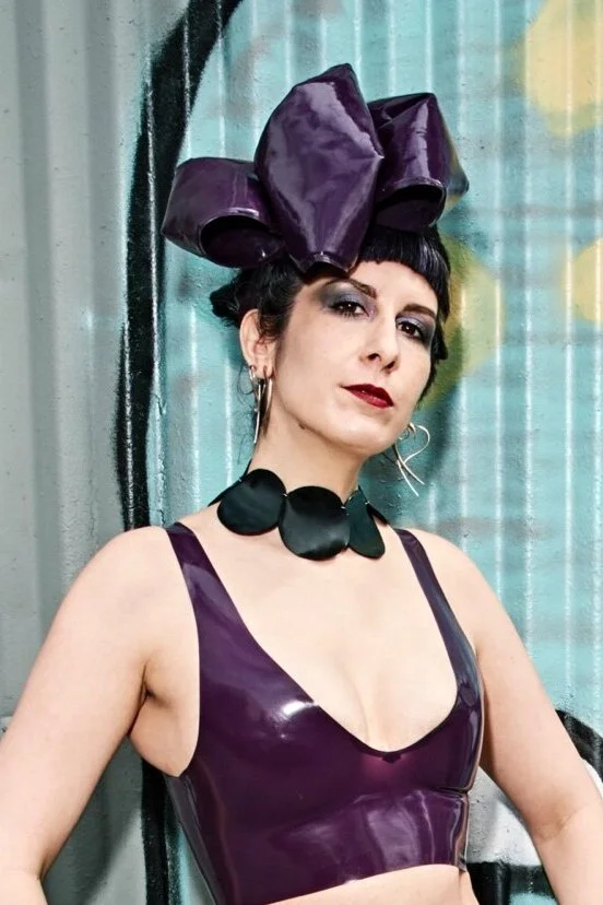 BabyLove's Latex By Renee Masoomian Bubble Bow Headband