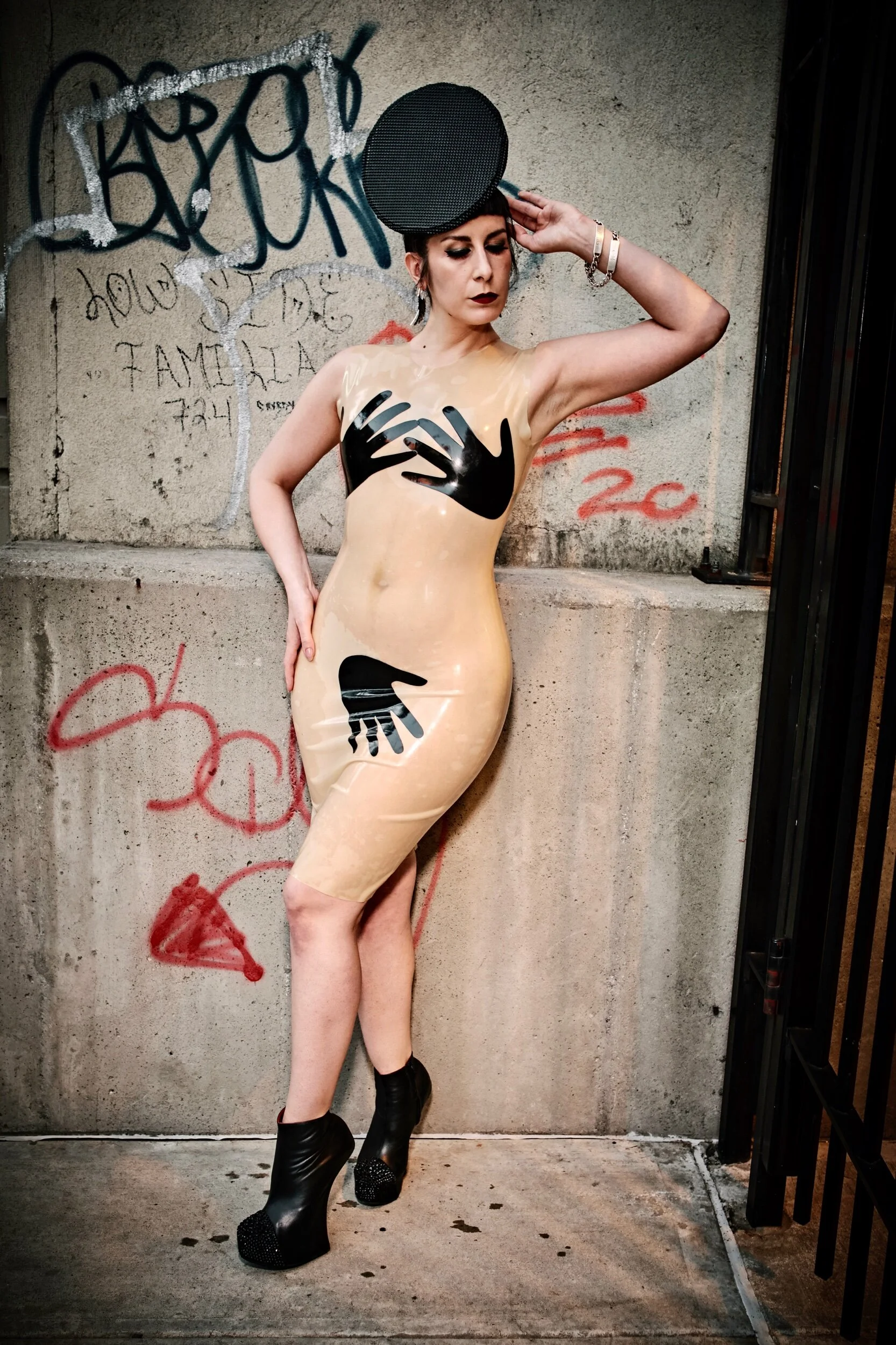 BabyLove’s Latex by Renee Masoomian Hands off Dress