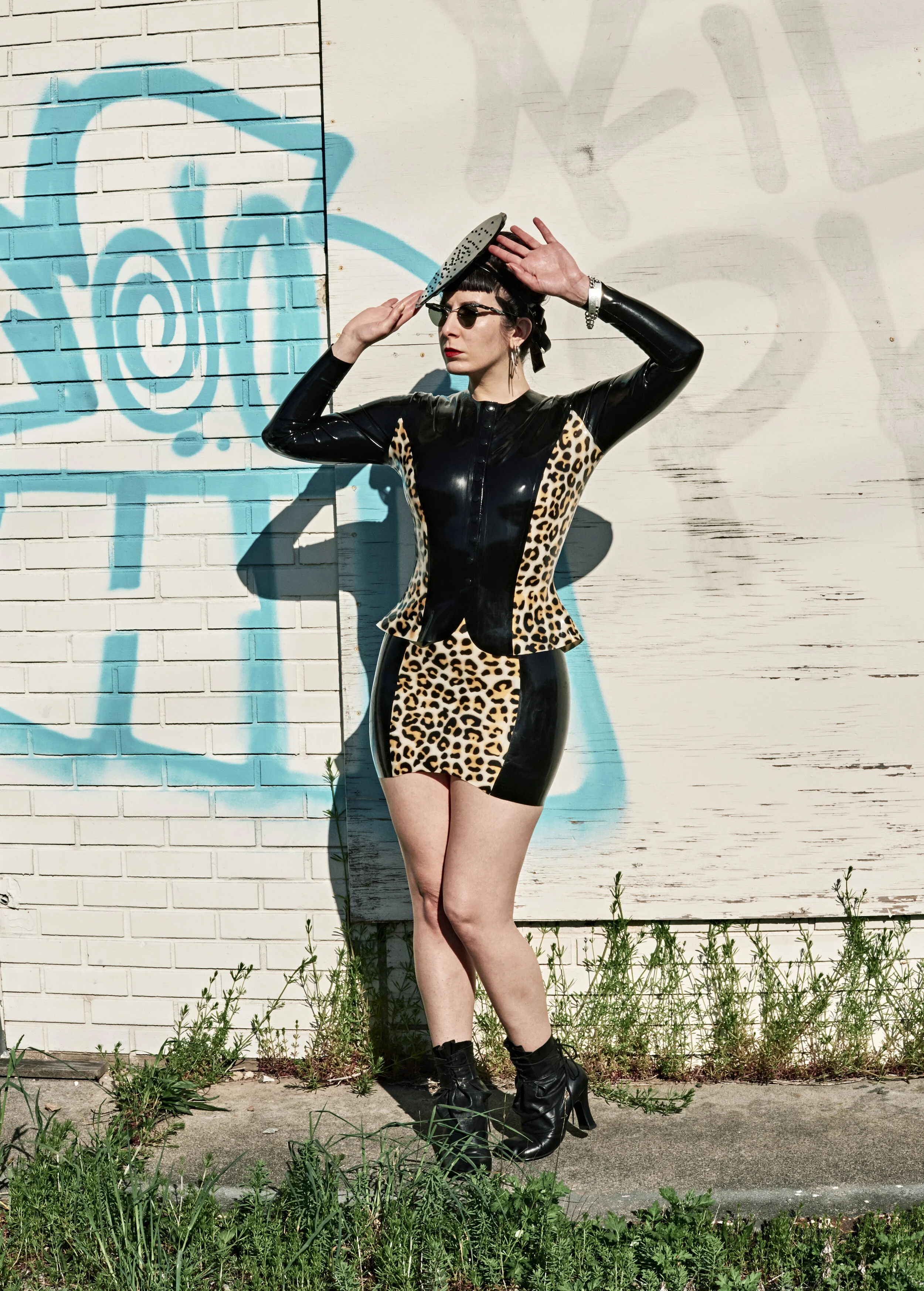 Leopard Flared Jacket