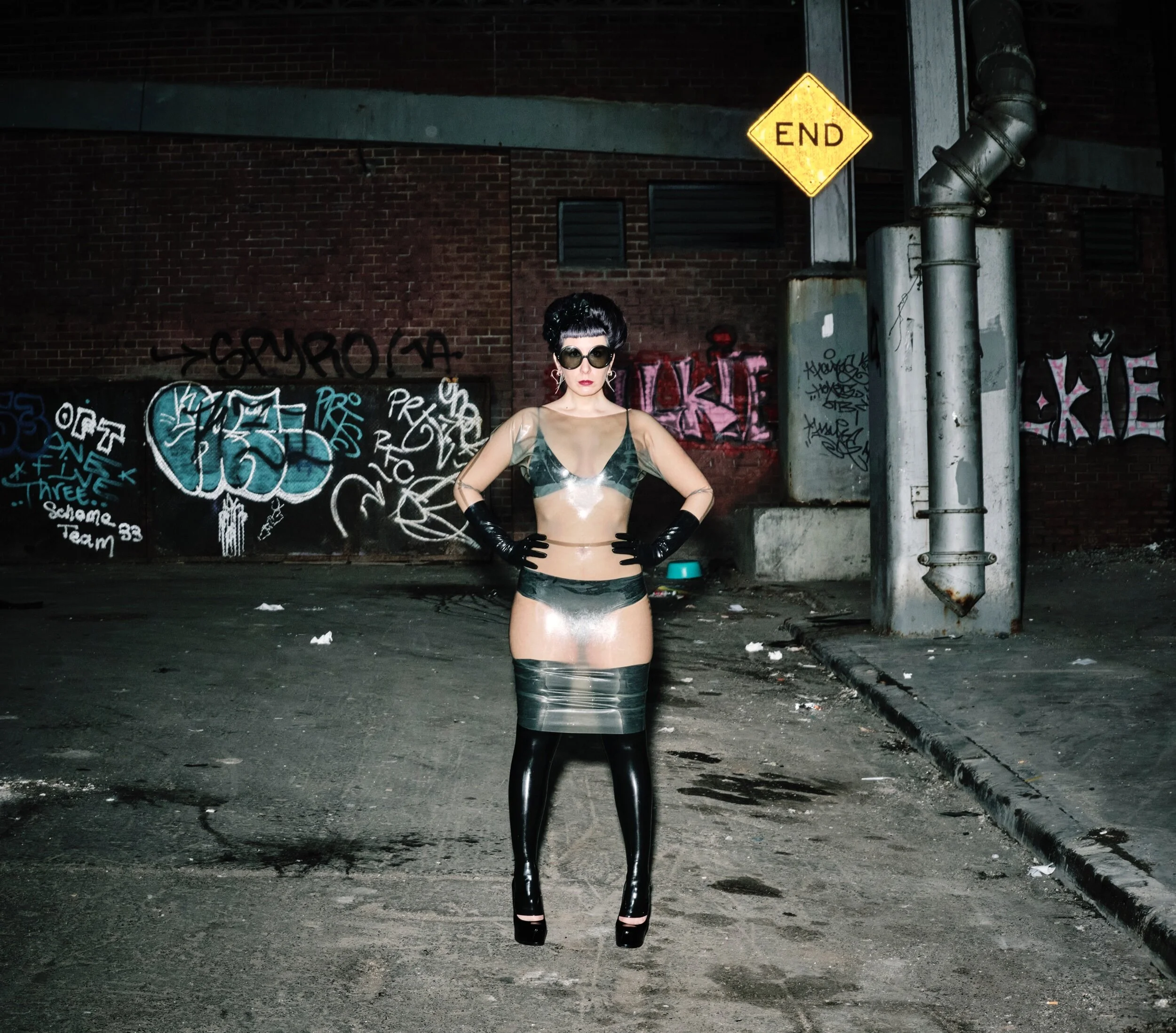 BabyLove's Latex Stirrup Stockings