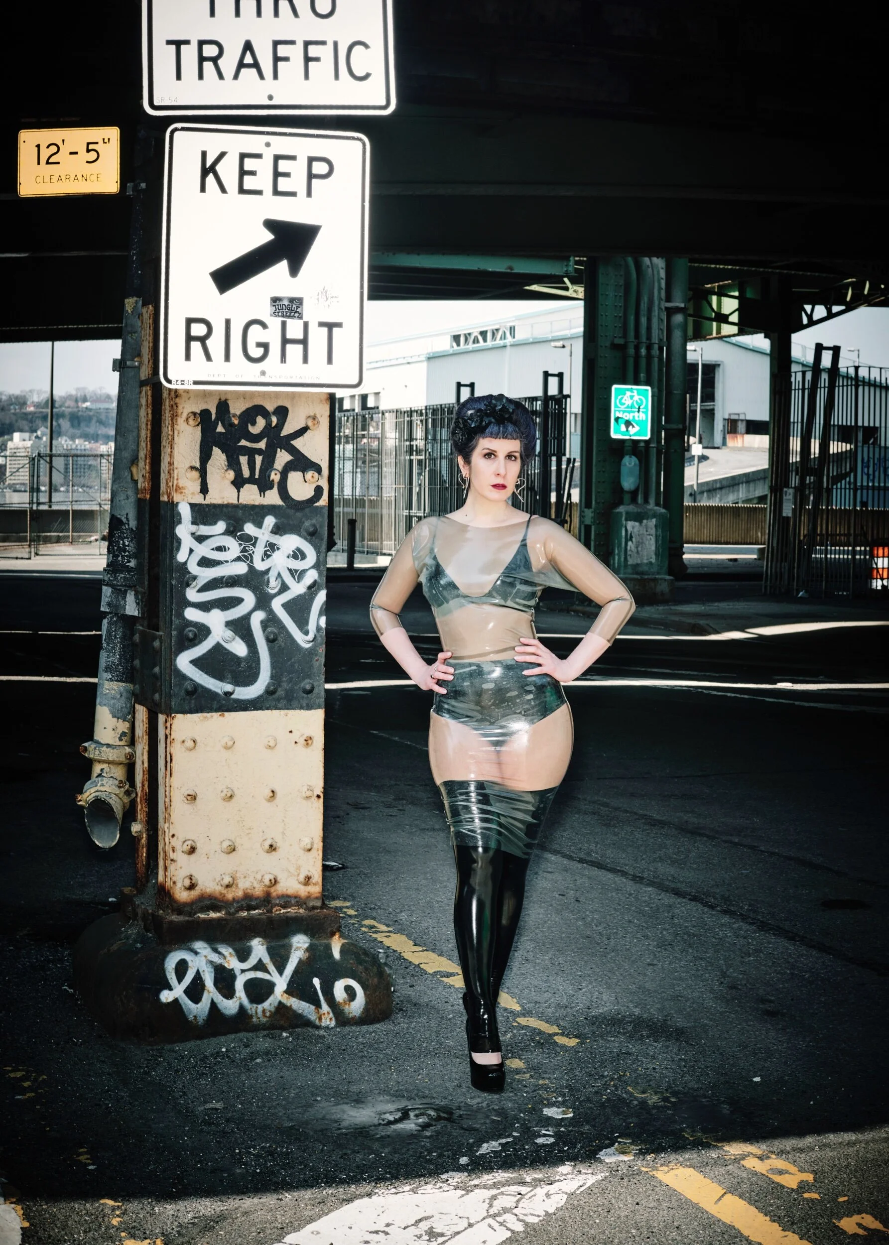 BabyLove's Latex High Cut Briefs