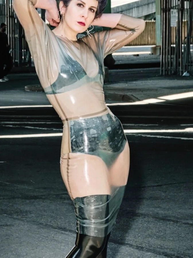 BabyLove's Latex High Cut Briefs