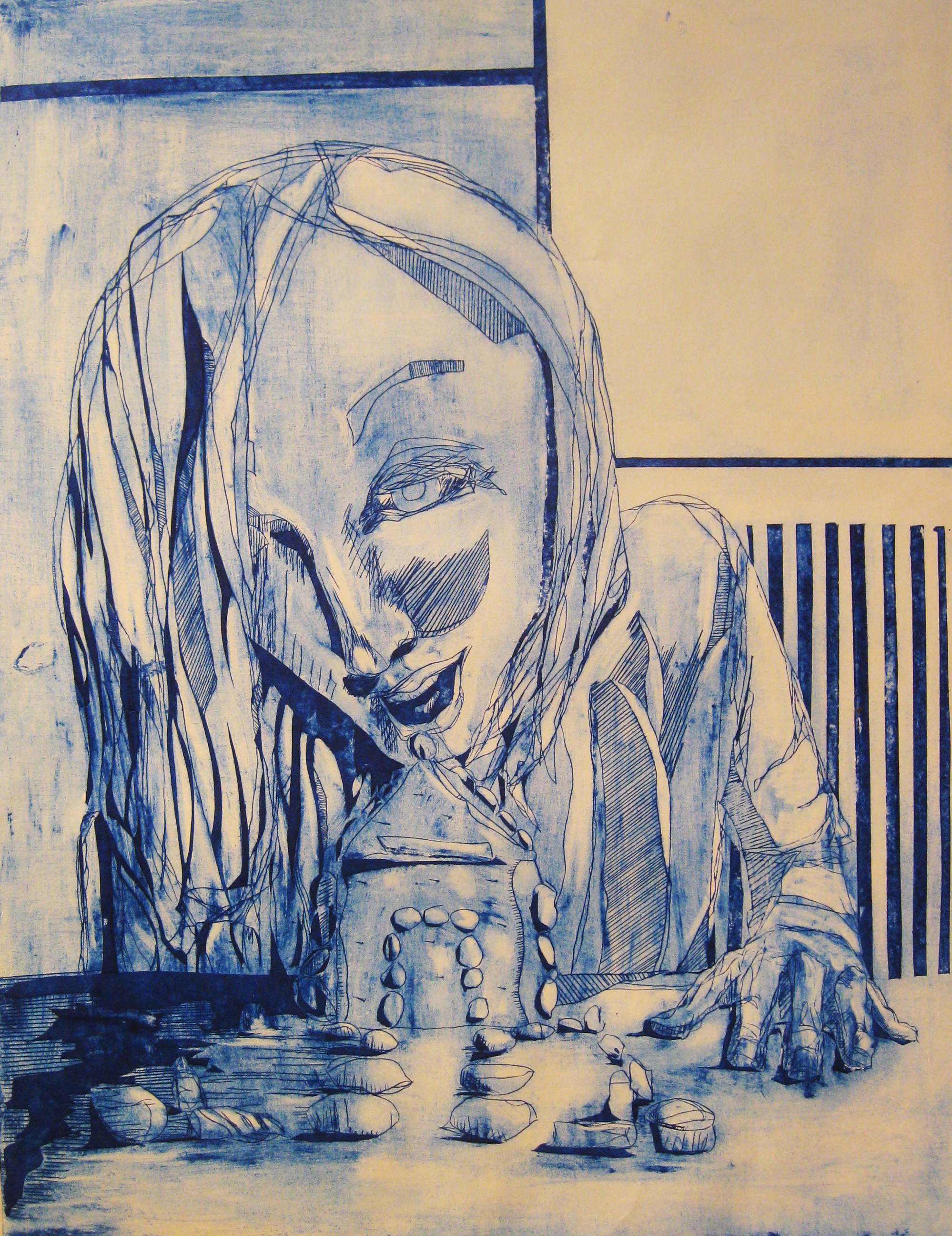 Paper Plate Intaglio, CCA Pre-College