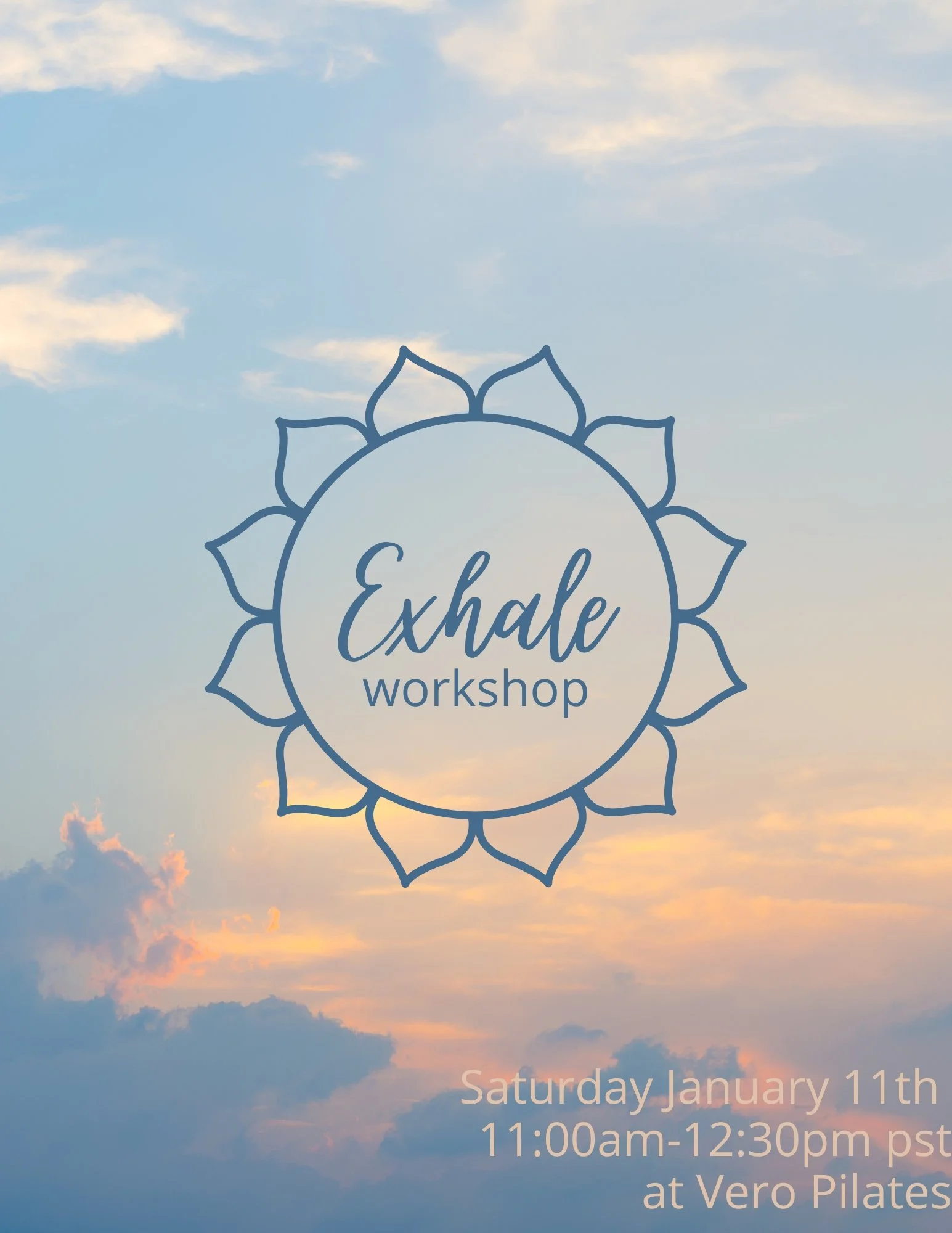Exhale workshop (Long Beach)