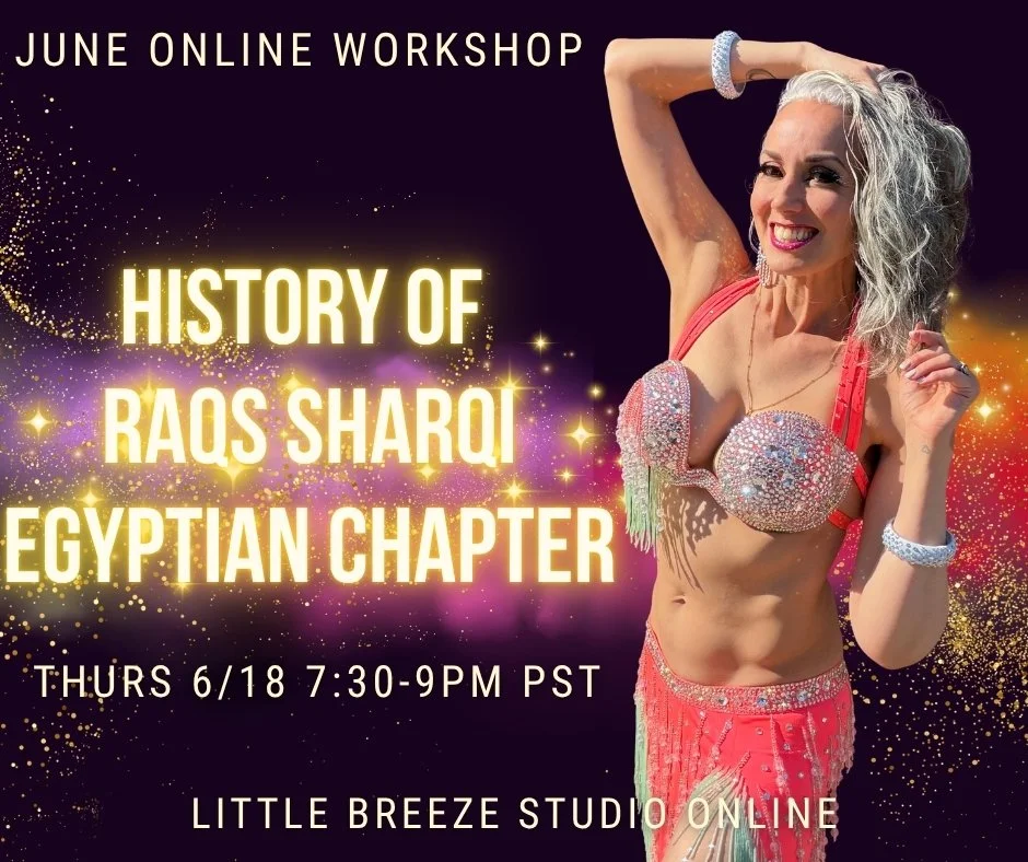 History of Raqs Sharqi online lecture