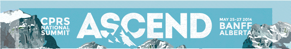 I'll be presenting at CPRS National Summit in May. Image from CPRS. 