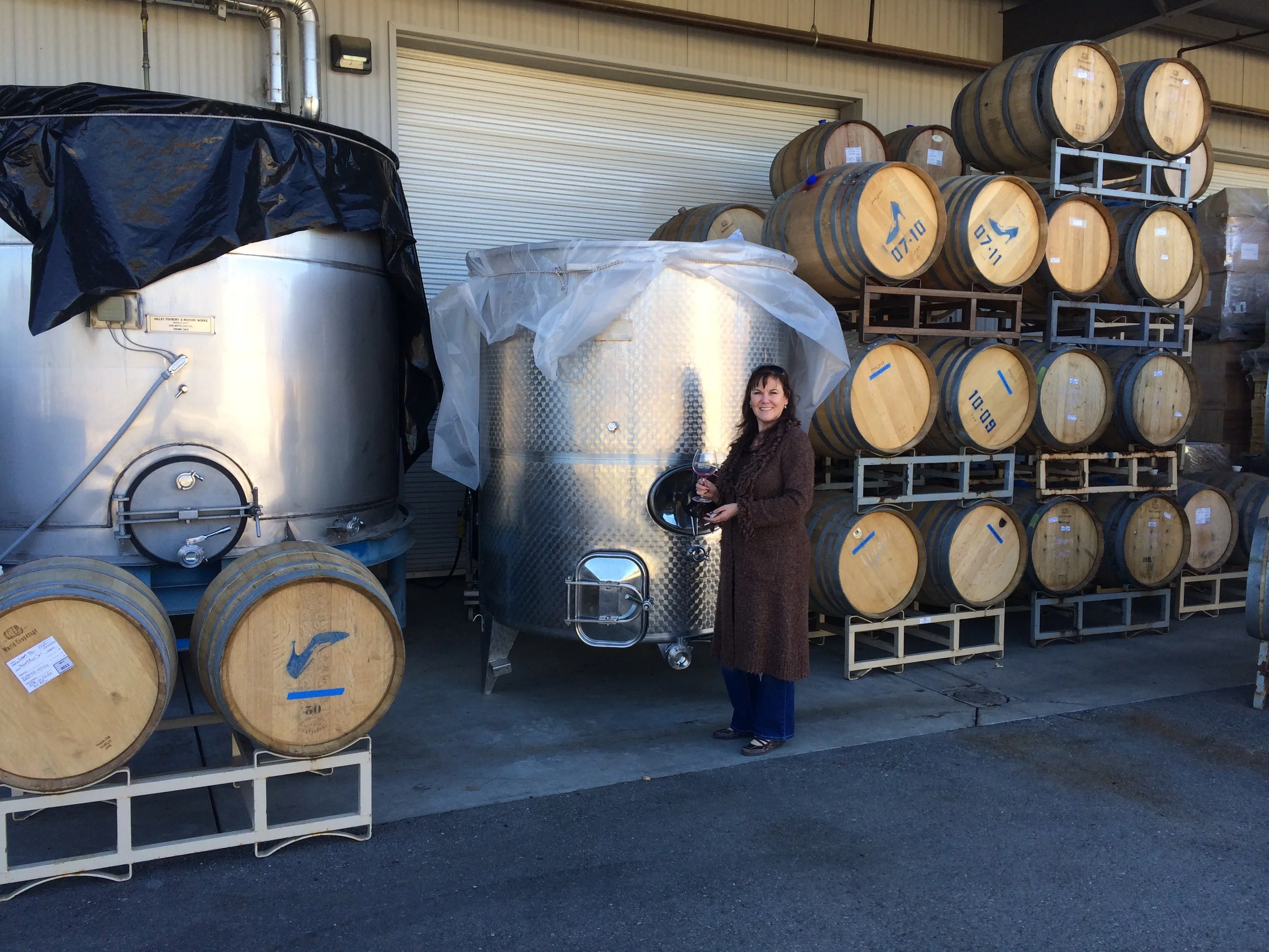 Cathy sampling fermentation.JPG