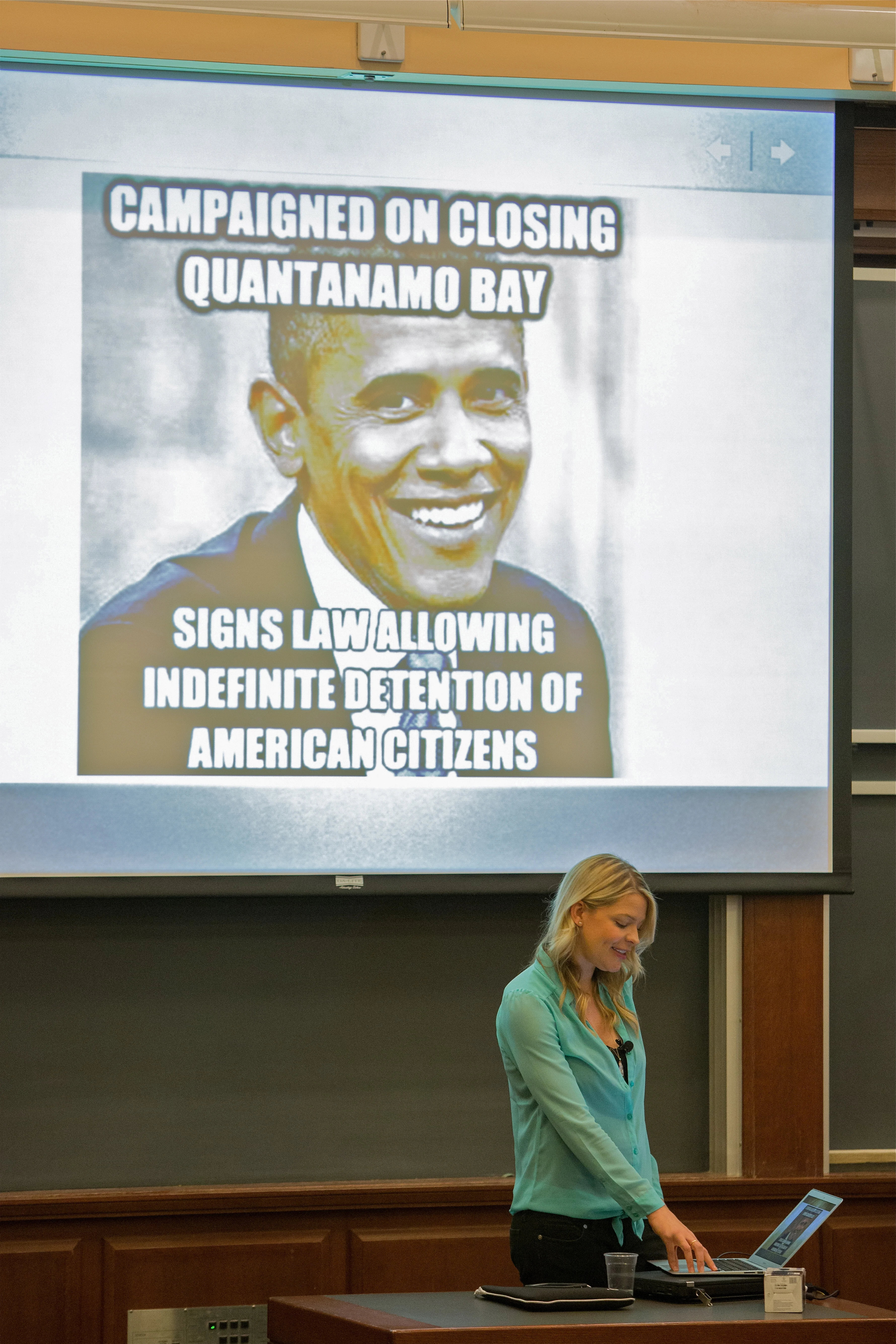 Harvard Law School Speech: "Why Journalists Fear the NDAA"