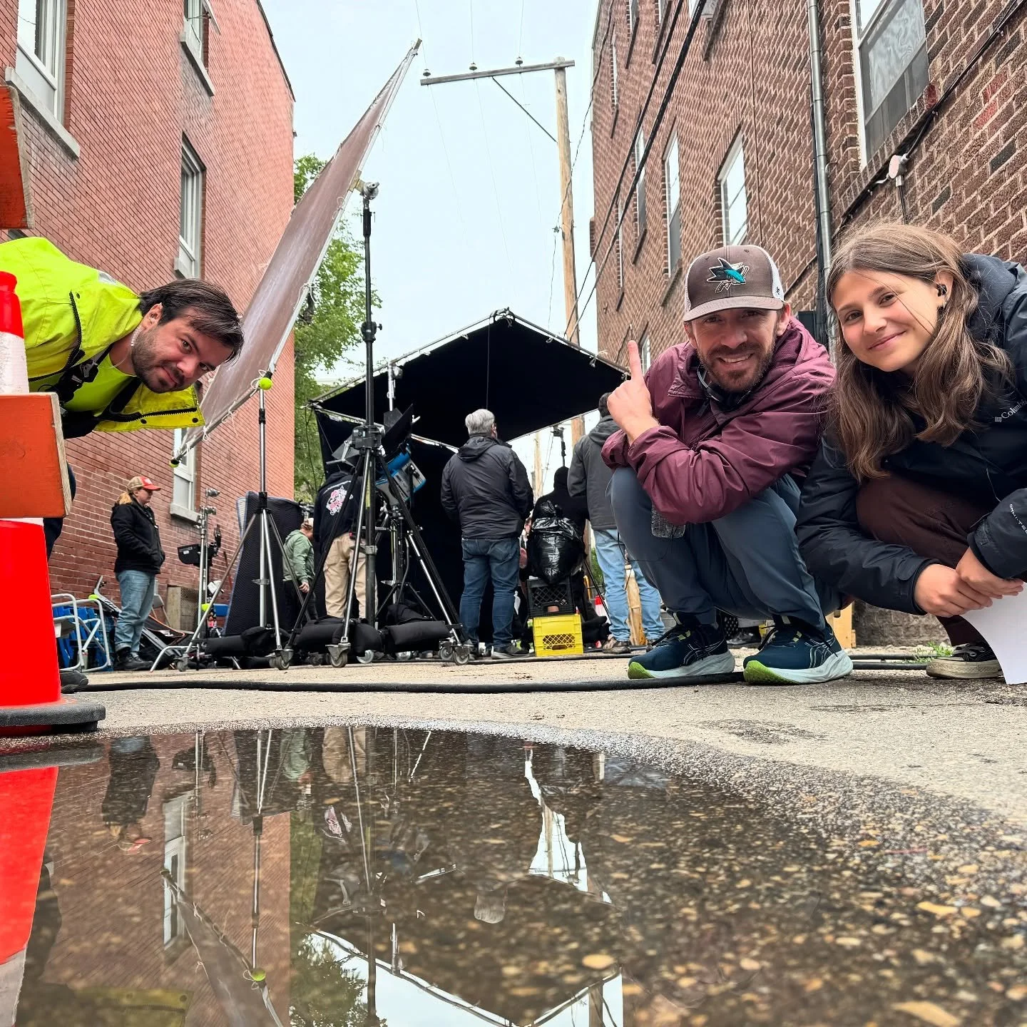 Half way through a five week shoot with @prairie.cat.productions! Watch for ONE PERFECT DATE next year!